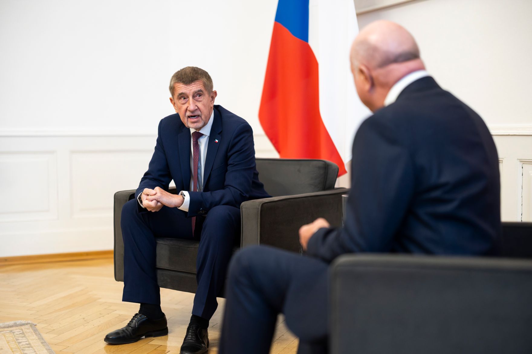 Am 10. Februar 2026 empfing Bundeskanzler Christian Stocker (r.) den Ministerpr&auml;sident der Tschechischen Republik Andrej Babis (l.), zu einem Arbeitsgespr&auml;ch im Bundeskanzleramt.