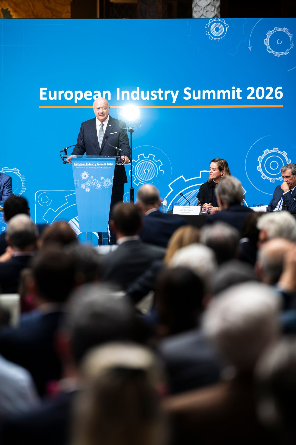 Am 11. Februar 2026 nahm Bundeskanzler Christian Stocker am &bdquo;European Industry Summit 2026&ldquo; in Antwerpen teil.