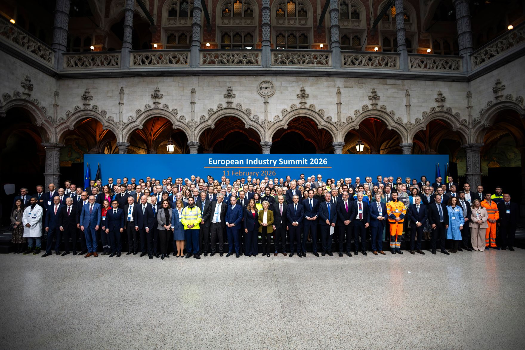 Am 11. Februar 2026 nahm Bundeskanzler Christian Stocker am &bdquo;European Industry Summit 2026&ldquo; in Antwerpen teil.