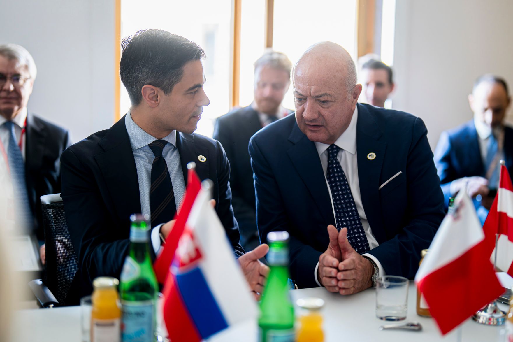 Am 19. M&auml;rz 2026 nahm Bundeskanzler Christian Stocker (m.r.) an dem Treffen der EU-Staats- und Regierungschefs in Br&uuml;ssel teil.