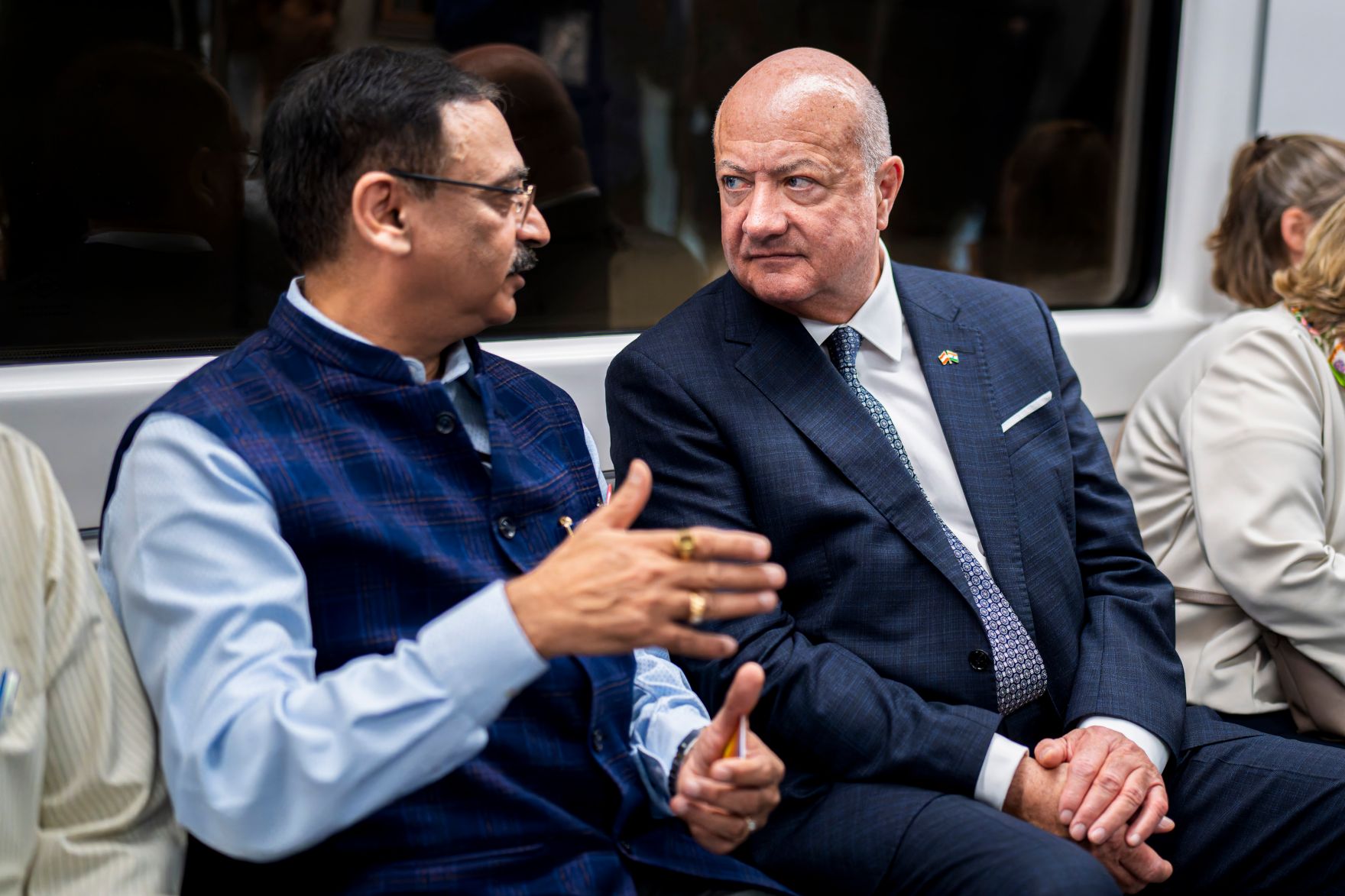 Am 17. April 2026 setzte Bundeskanzler Christian Stocker (r.) seinen mehrt&auml;gigem Arbeitsbesuch in Indien fort.