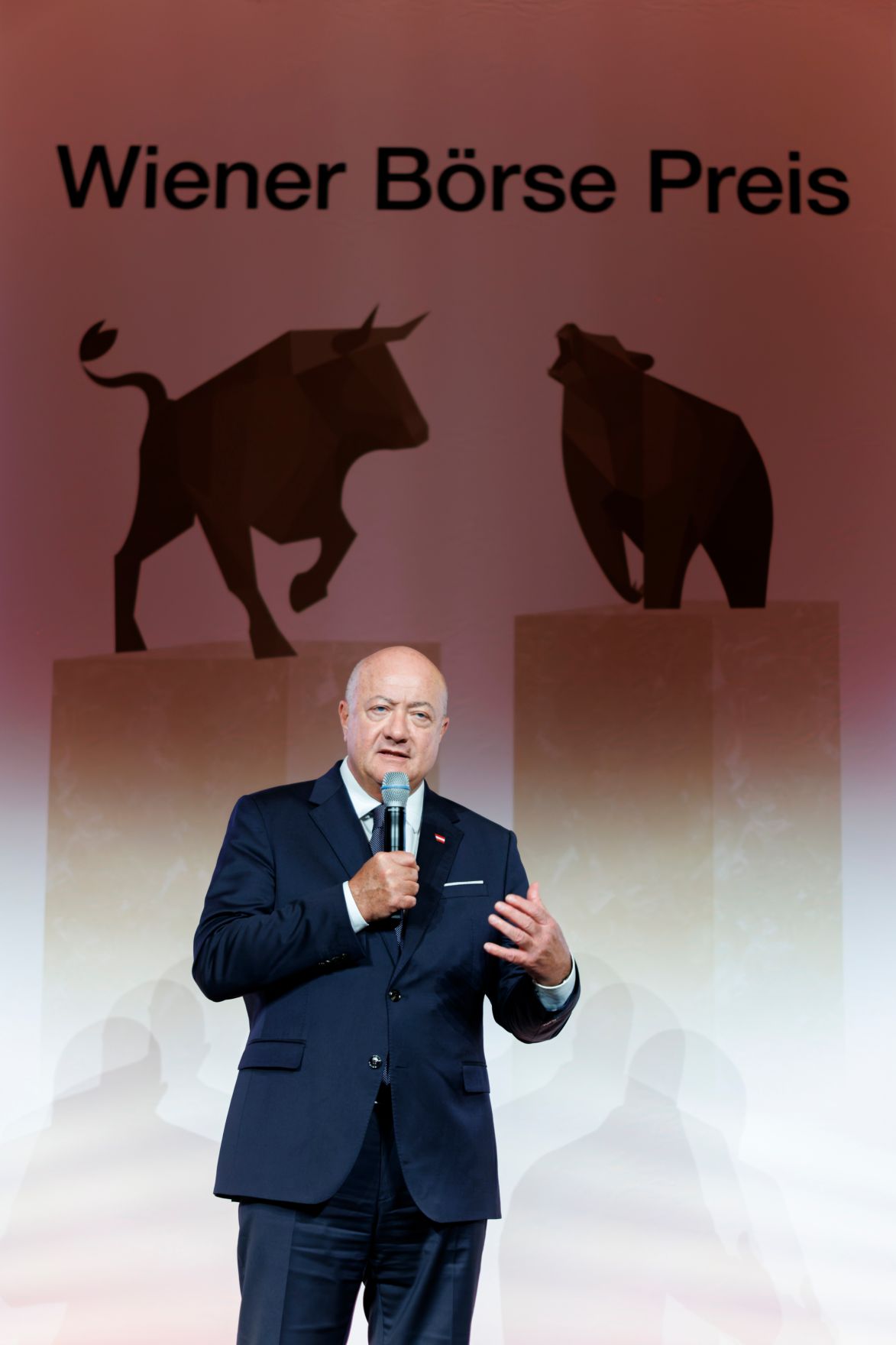 Am 21. Mai 2026 nahm Bundeskanzler Christian Stocker (im Bild) am Wiener B&ouml;rse Preis 2026 teil.