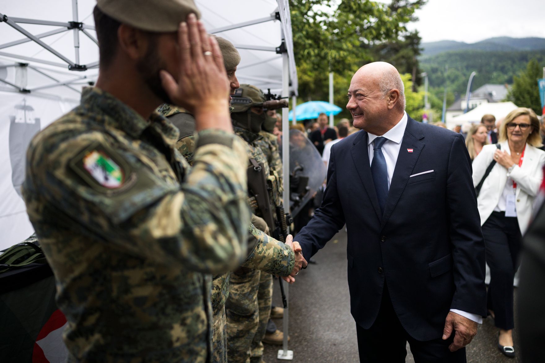 Am 10. Juni 2026 nahm Bundeskanzler Christian Stocker an der Er&ouml;ffnung des 75. St&auml;dtetags in Leoben teil.