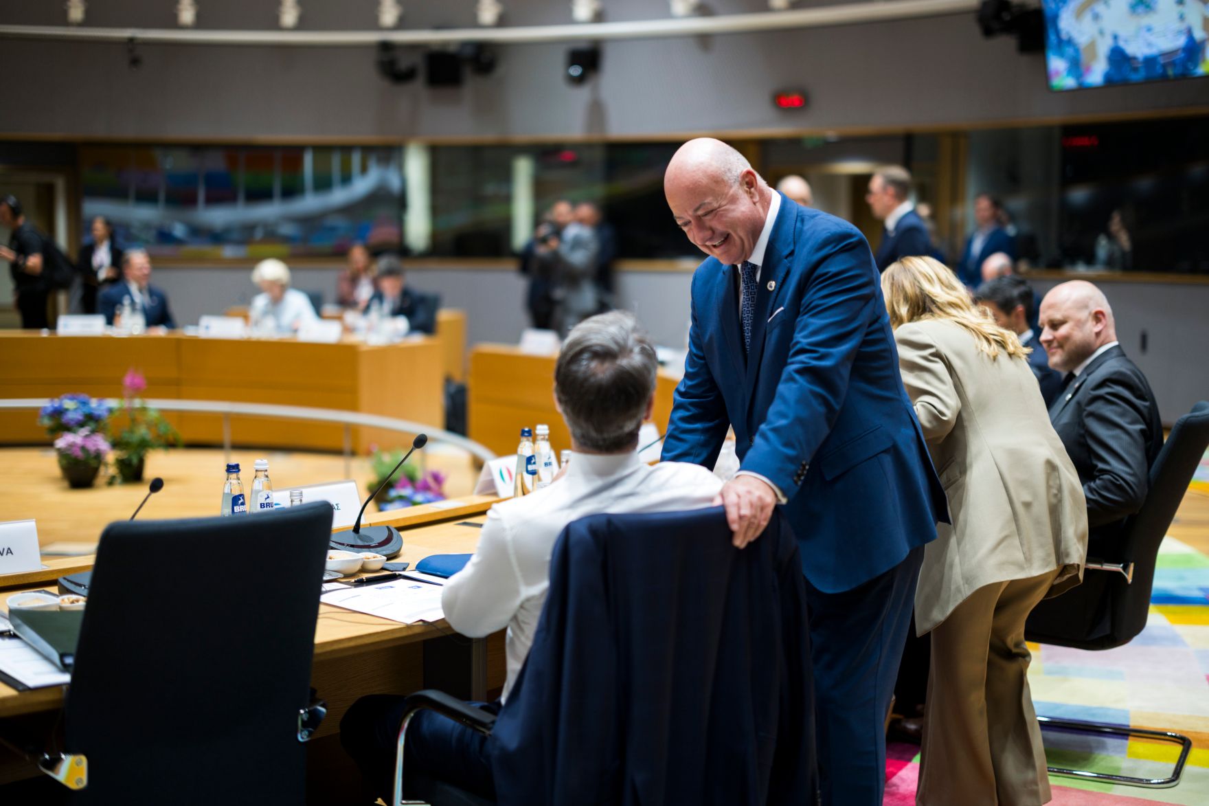 Am 18. Juni 2026 nahm Bundeskanzler Christian Stocker (im Bild) an dem Treffen der EU-Staats- und Regierungschefs in Br&uuml;ssel teil.