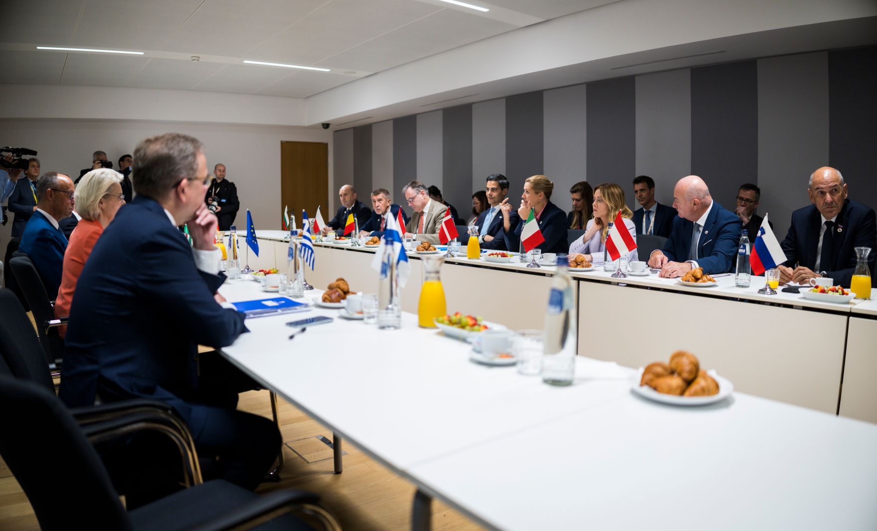 Am 19. Juni 2026 nahm Bundeskanzler Christian Stocker (im Bild) an dem Treffen der EU-Staats- und Regierungschefs in Br&uuml;ssel teil.