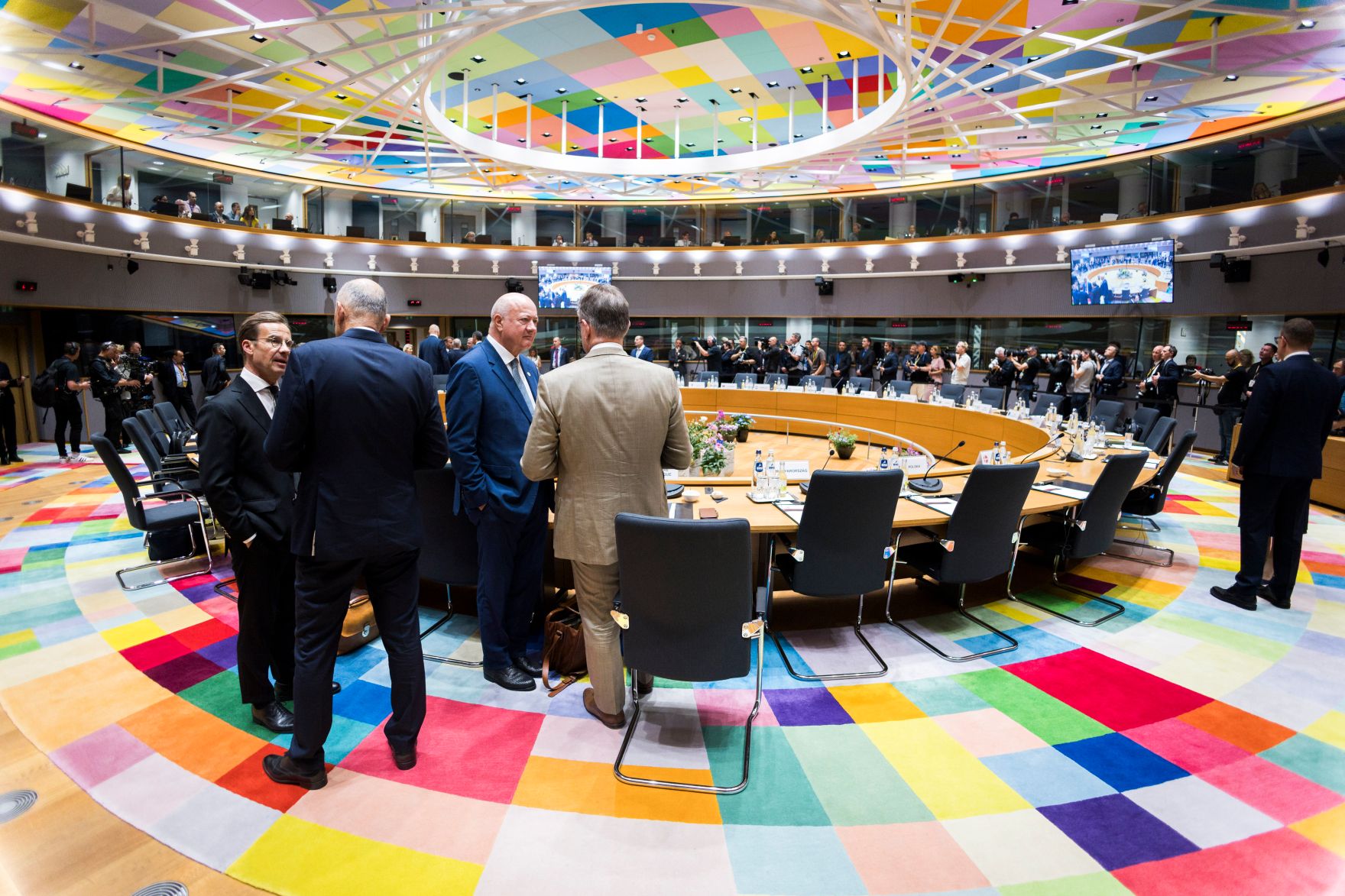 Am 19. Juni 2026 nahm Bundeskanzler Christian Stocker (im Bild) an dem Treffen der EU-Staats- und Regierungschefs in Br&uuml;ssel teil.