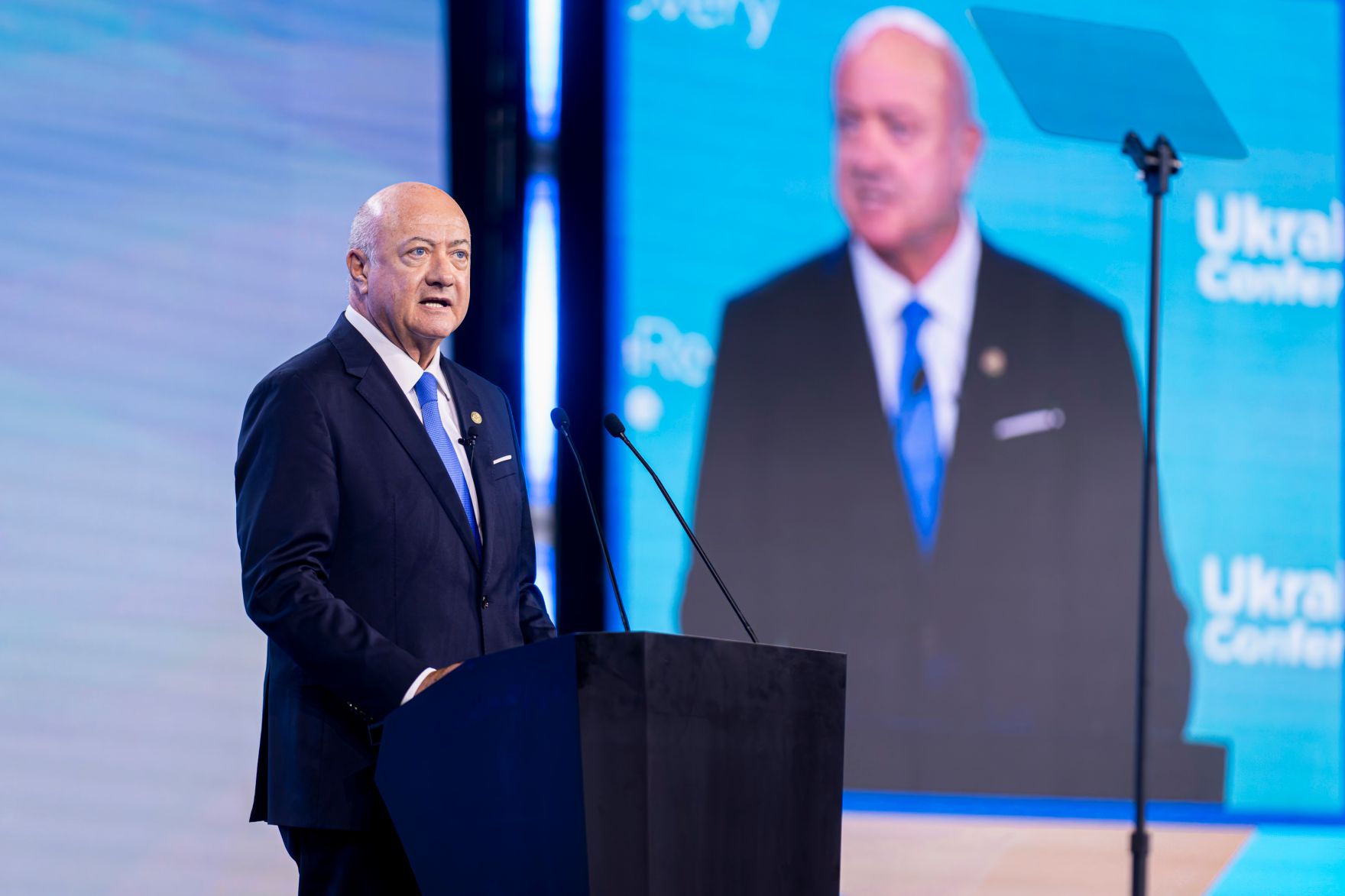 Am 25. Juni 2026 nahm Bundeskanzler Christian Stocker (im Bild) an der Ukraine Recovery Konferenz in Danzig teil.