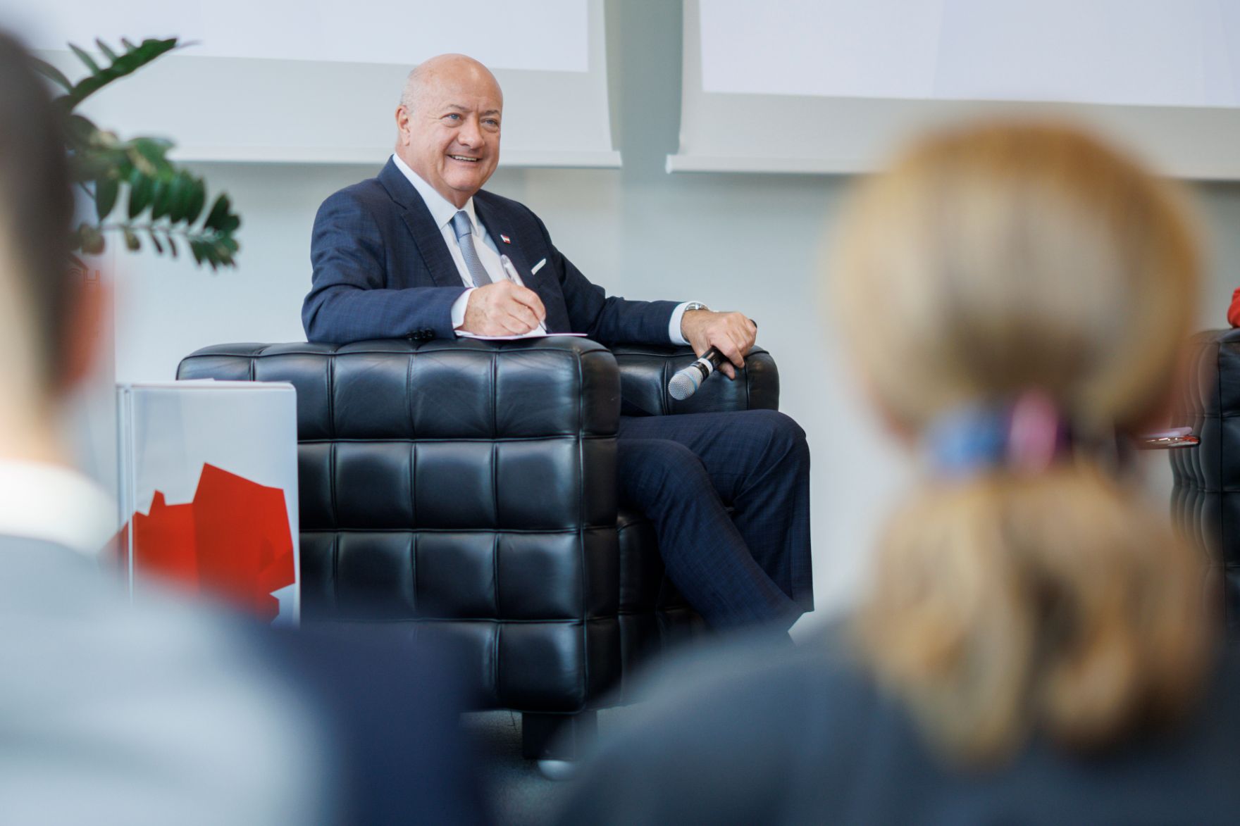 Am 23. Juli 2026 lud Bundeskanzler Christian Stocker (im Bild) zur Veranstaltung "&Ouml;sterreich im Gespr&auml;ch" in Innsbruck.