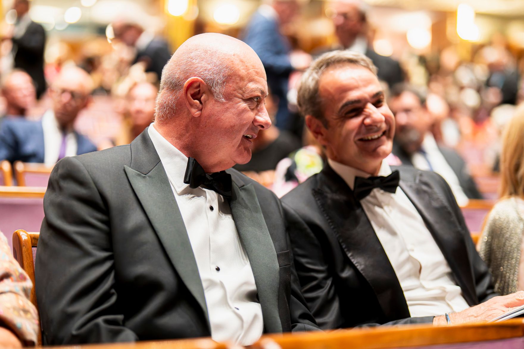 Am 26. Juli 2026 besuchte Bundeskanzler Christian Stocker (l.) die Er&ouml;ffnung der Salzburger Festspiele in Salzburg. Im Bild mit dem griechischen Ministerpr&auml;sident Kyrakos Mitsotakis (r.).