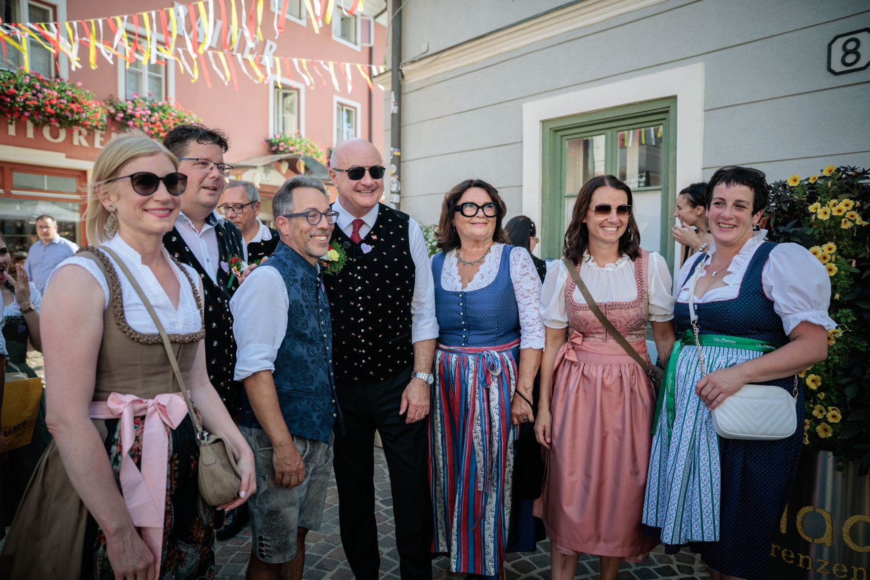 Am 30. Juli 2026 besuchte Bundeskanzler Christian Stocker (m.) im Rahmen seines Bundesl&auml;ndertages in K&auml;rnten den Villacher Kirchtag.
