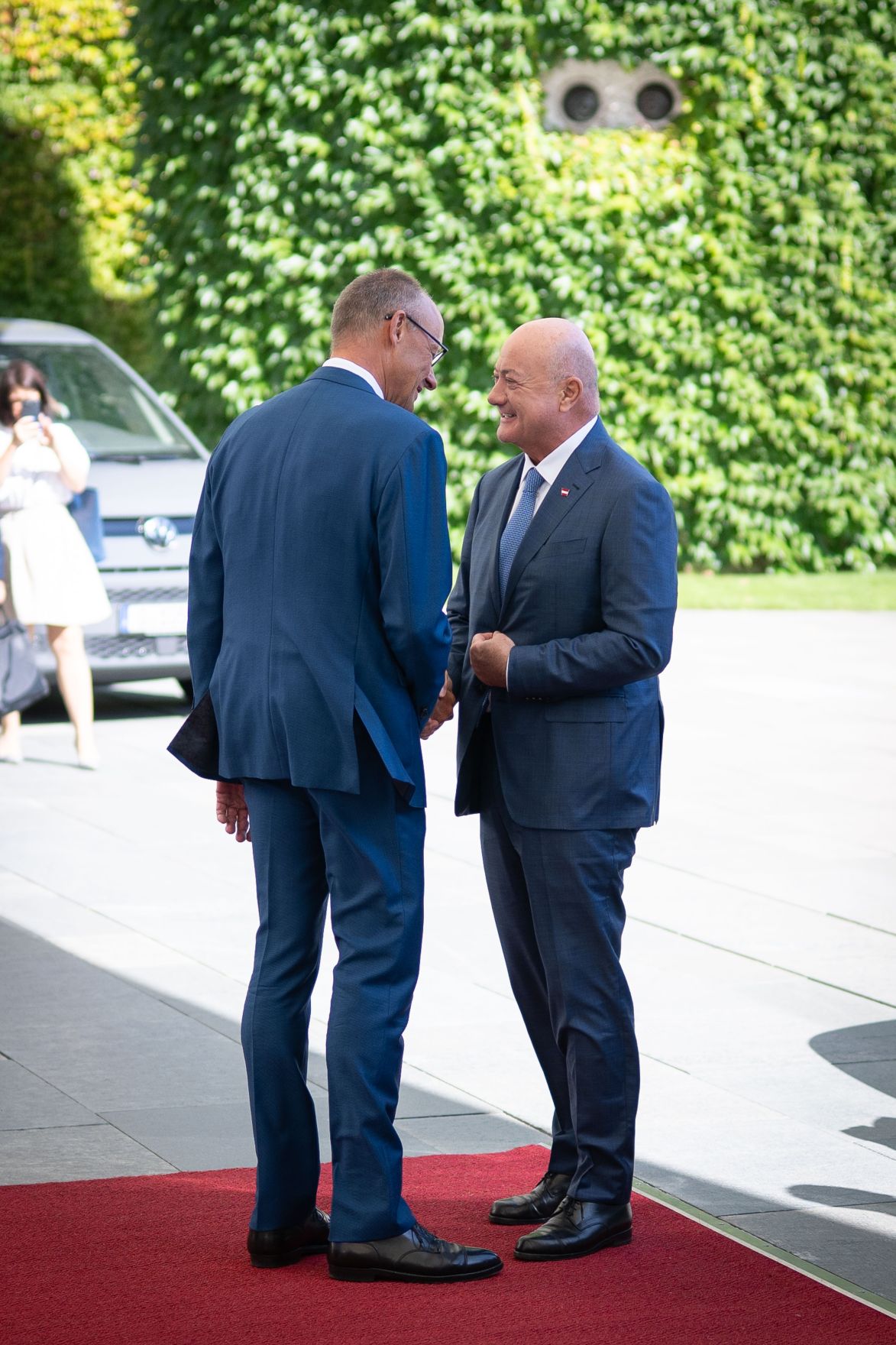 Am 27. August reiste Bundeskanzler Christian Stocker zu einem Arbeitsbesuch nach Berlin.