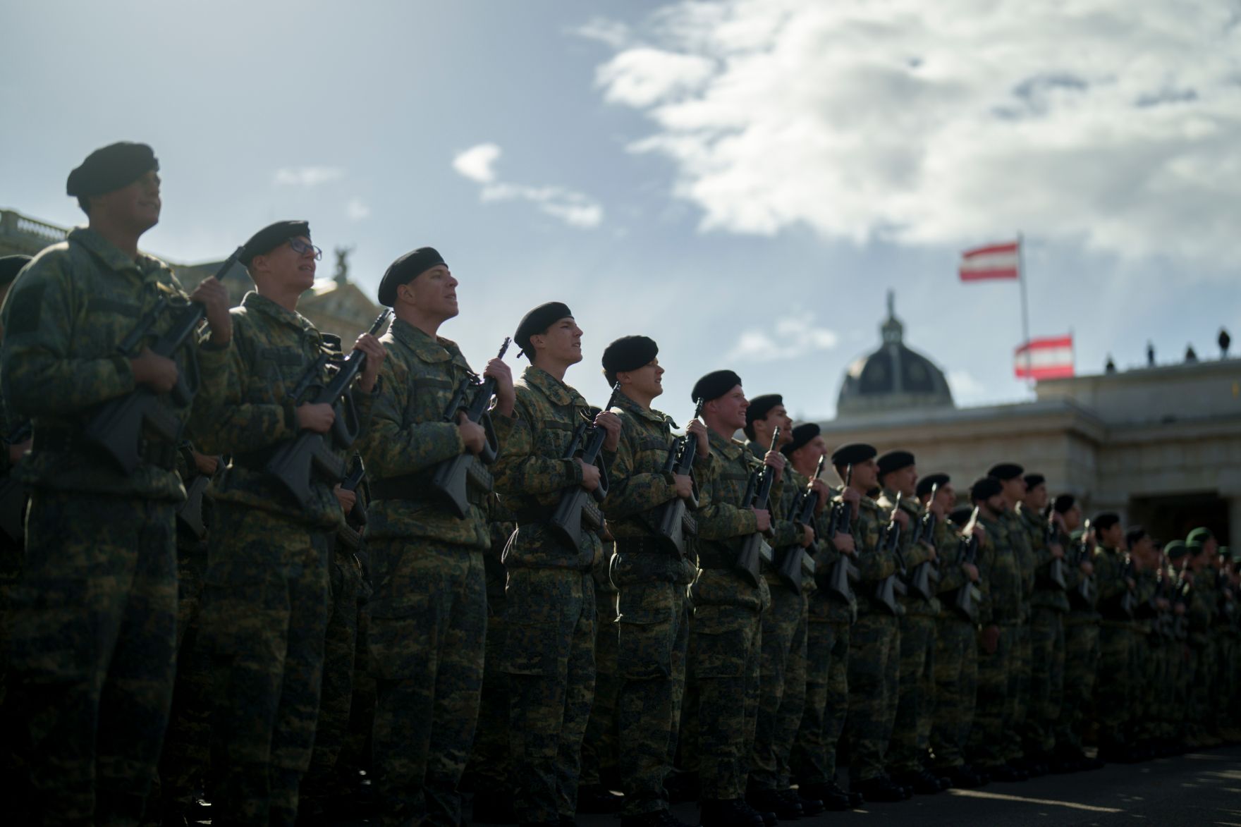 Am 26. Oktober 2026 fanden anl&auml;sslich des Nationalfeiertages Feierlichkeiten am Wiener Heldenplatz statt.