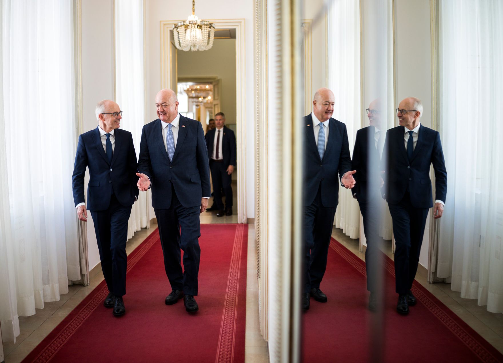 Am 29. Juli 2026 empfing Bundeskanzler Christian Stocker den Premierminister des Gro&szlig;herzogtums Luxemburg Luc Frieden zu einem Gespr&auml;ch.