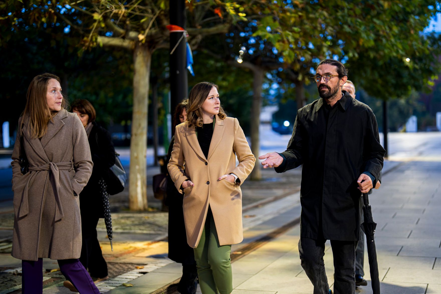 Am 6. Oktober 2025 setzte Bundesminister Claudia Plakolm (m.) ihre Westbalkantour fort.