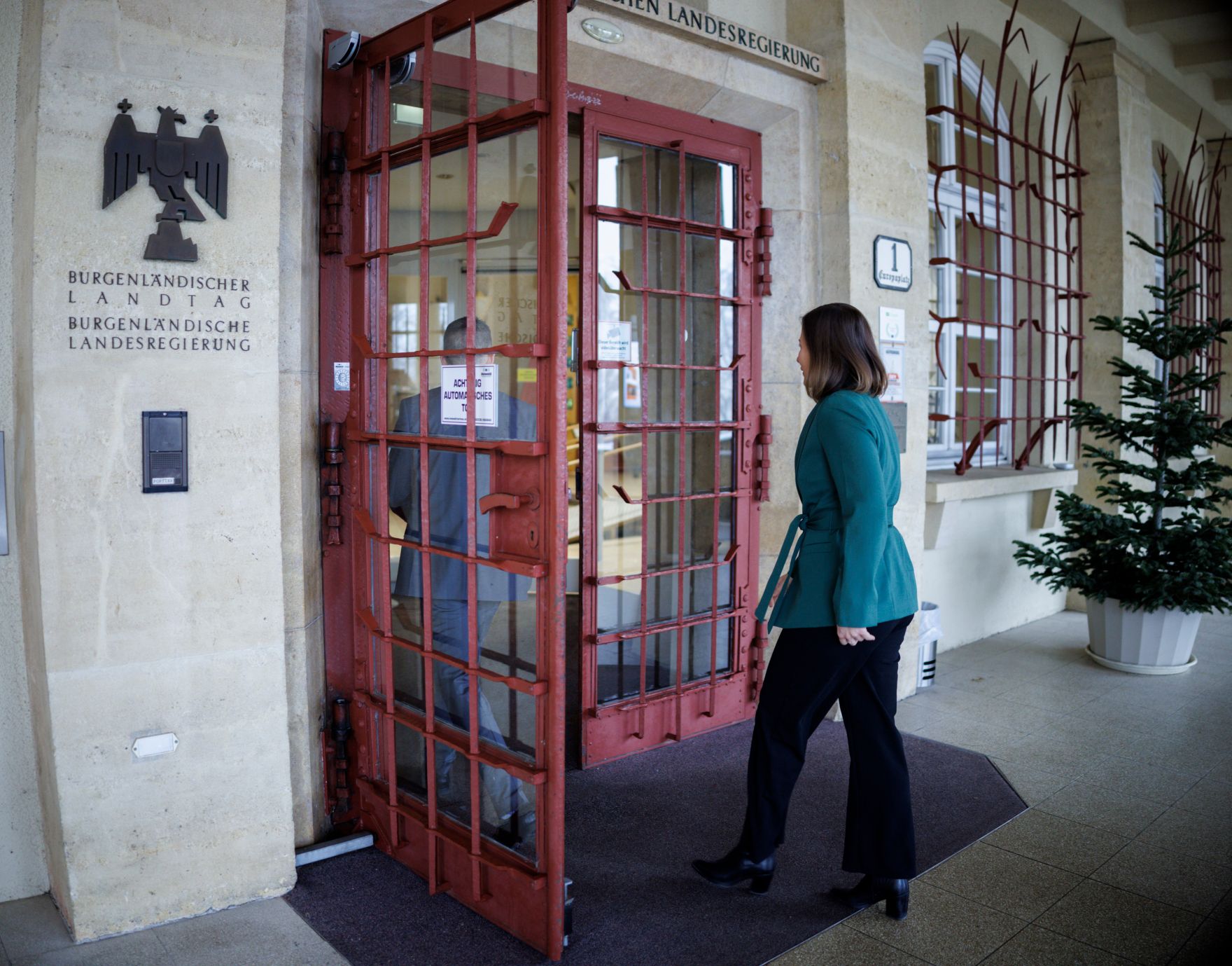Am 16. J&auml;nner 2026 besuchte Bundesministerin Claudia Bauer (im Bild) im Rahmen ihres Bundesl&auml;ndertages den Landeshauptmann von Burgenland Pans Peter Doskozil.
