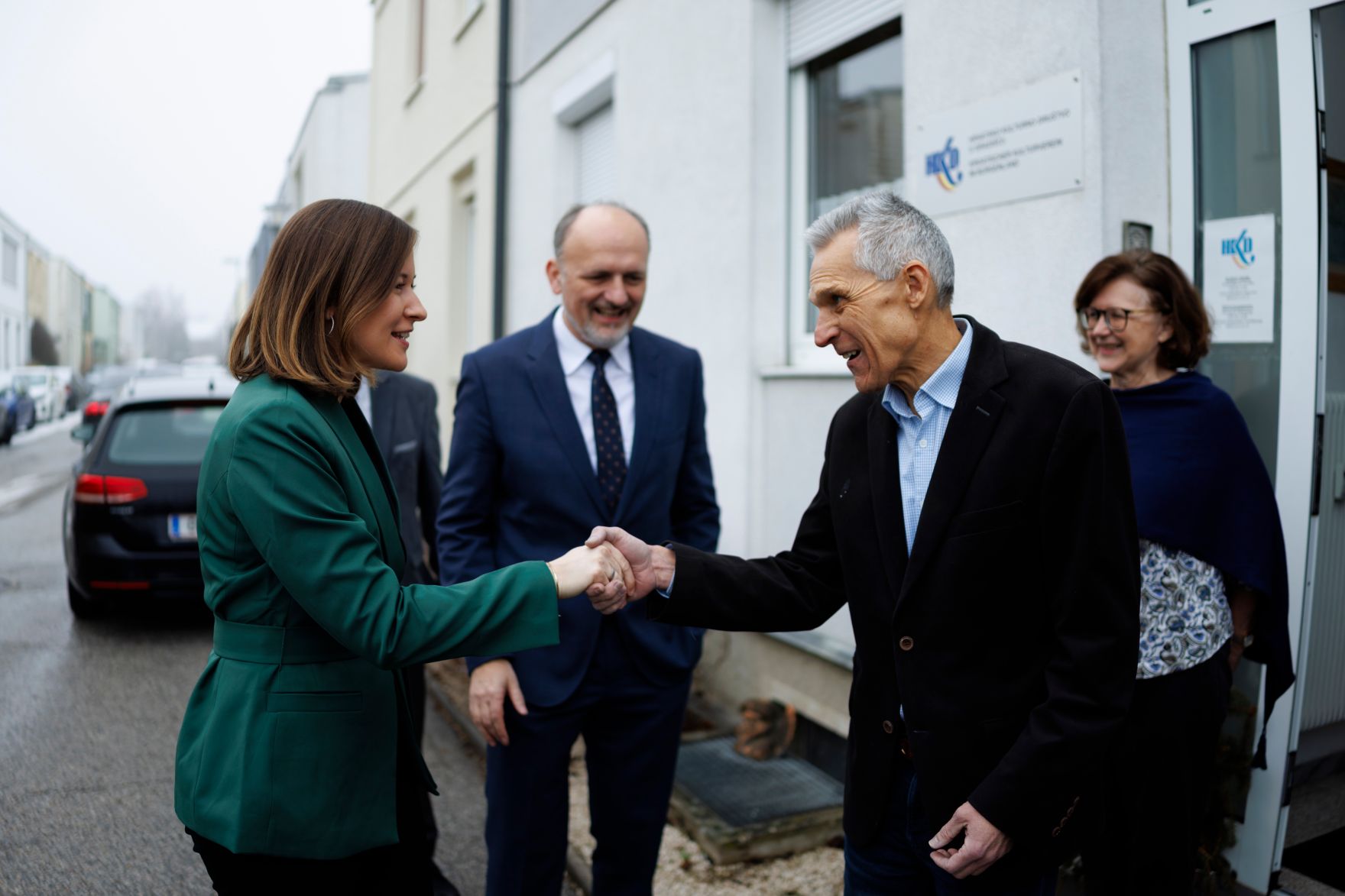 Am 16. J&auml;nner 2026 traf Bundesministerin Claudia Bauer (l.) im Rahmen ihres Bundesl&auml;ndertages Vertreterinnen und Vertretern der Burgenl&auml;ndischen Kroaten.