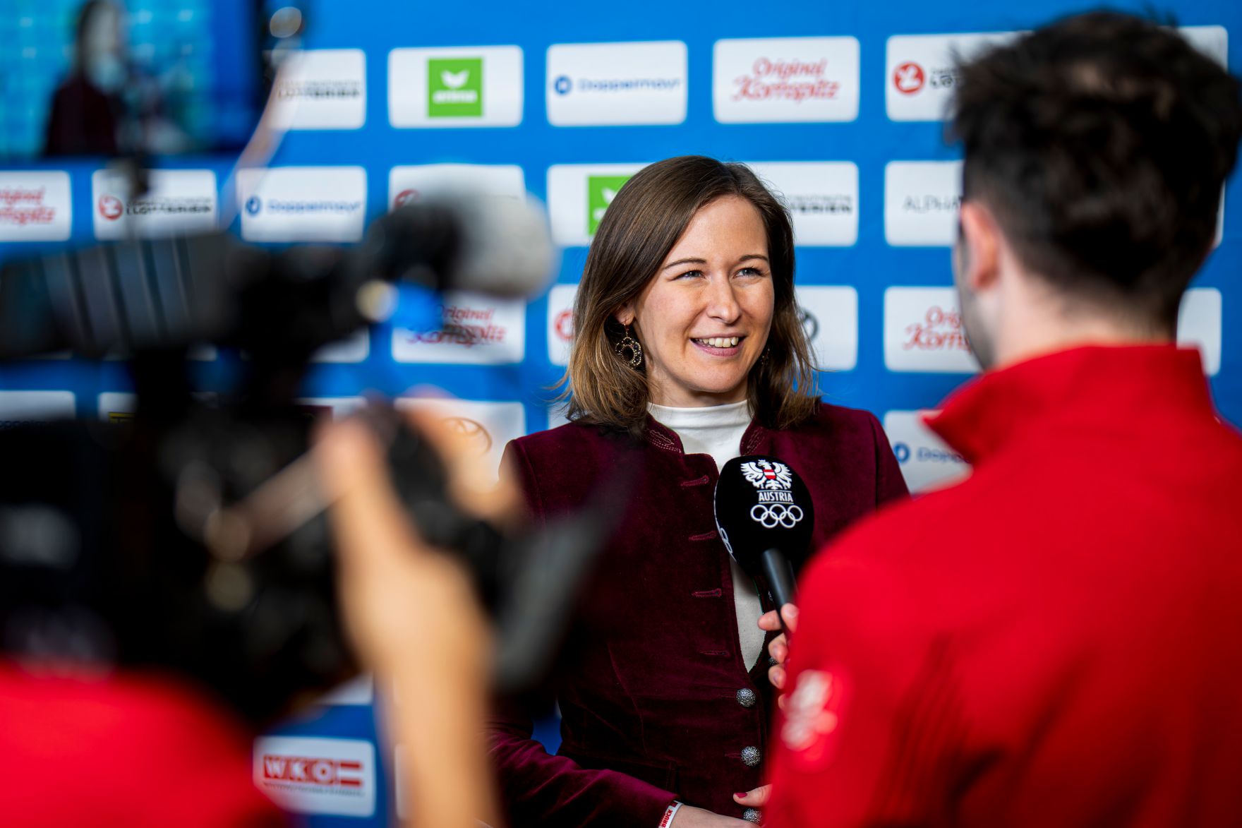 Am 23. Februar 2026 nahm Bundesministerin Claudia Bauer am Empfang der &ouml;sterreichischen Olympia-Medaillengewinner in Innsbruck teil.