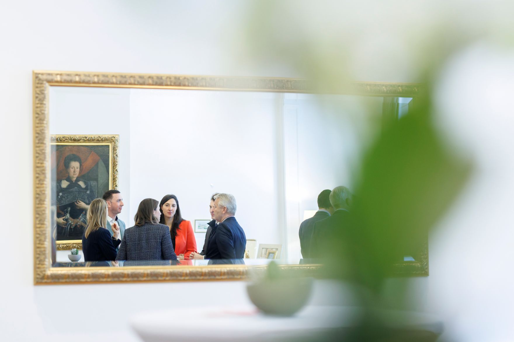 Am 24. Februar 2026 reiste Bundesministerin Claudia Bauer nach Br&uuml;ssel und nahm am Rat f&uuml;r &bdquo;Allgemeine Angelegenheiten&ldquo; der Europ&auml;ischen Union teil. Im Bild mit &ouml;sterreichischen MEP`s.