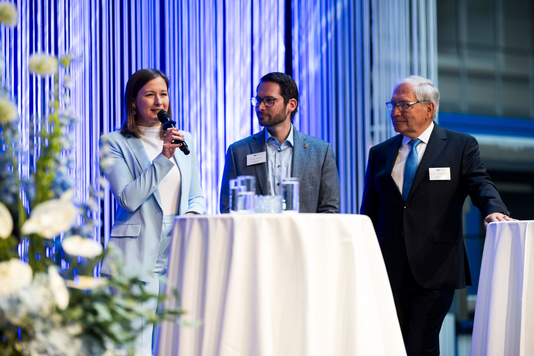 Am 24. April 2026 nahm Bundesministerin Claudia Bauer (l.) an der Er&ouml;ffnungsfeier der Wuppermann Metalltechnik GmbH teil.