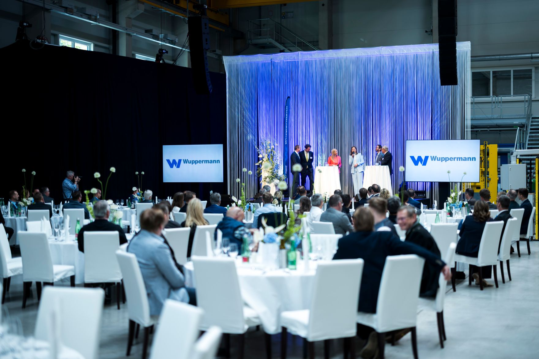 Am 24. April 2026 nahm Bundesministerin Claudia Bauer an der Er&ouml;ffnungsfeier der Wuppermann Metalltechnik GmbH teil.