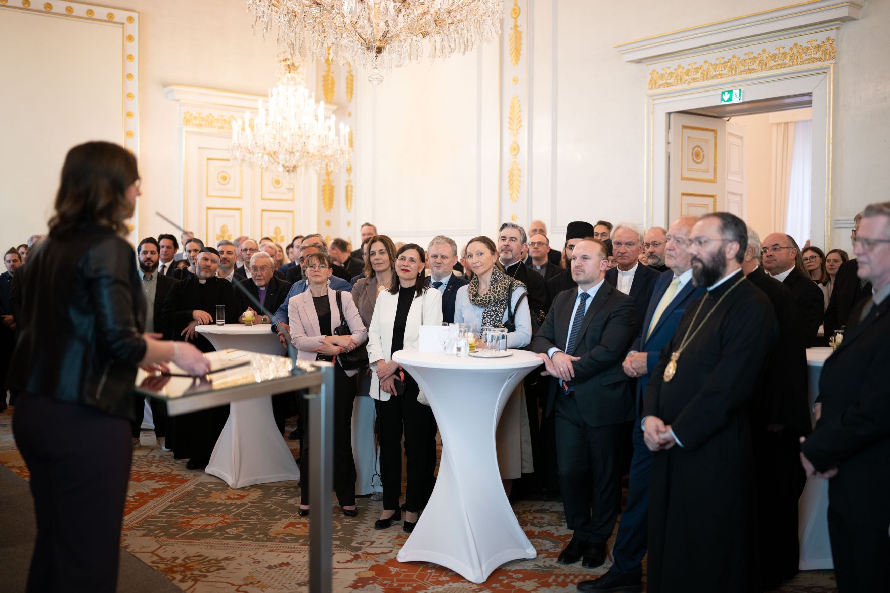 Am 27. April 2026 lud Bundesministerin Claudia Bauer anl&auml;sslich des &bdquo;Empfang zur Osterzeit&ldquo; zahlreiche Vertreter der Kirchen und Religionsgesellschaften in &Ouml;sterreich, ins Bundeskanzleramt ein.