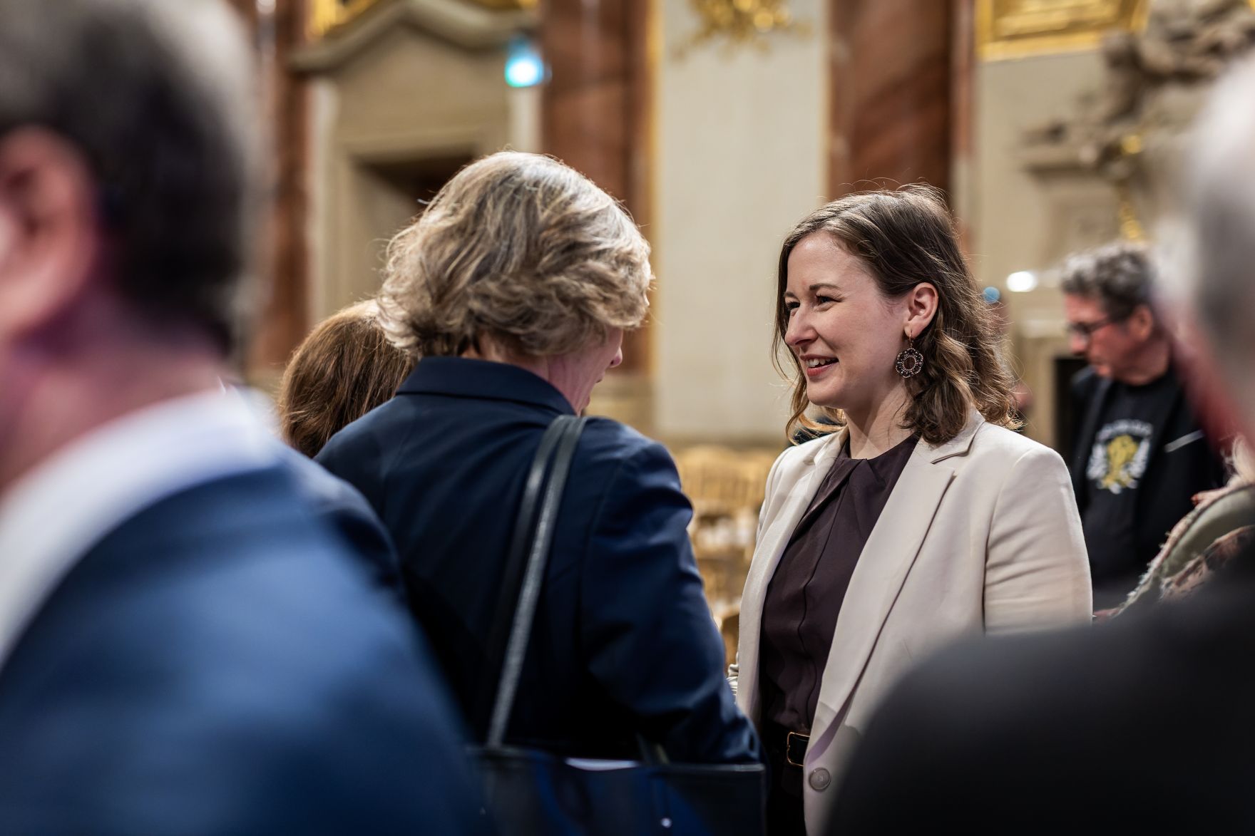 Am 6. Mai 2026 nahm Bundesministerin Claudia Bauer (m.r.) an den Feierlichkeiten anl&auml;sslich des Israelischen Unabh&auml;ngigkeitstages im Palais Liechtenstein teil.