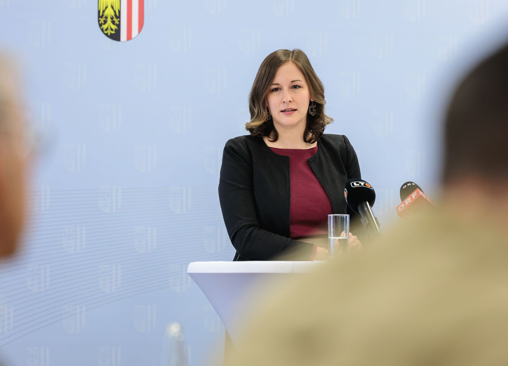 Am 12. Mai 2026 nahm Bundesministerin Claudia Bauer (im Bild) an der Integrationskonferenz 2026 teil.