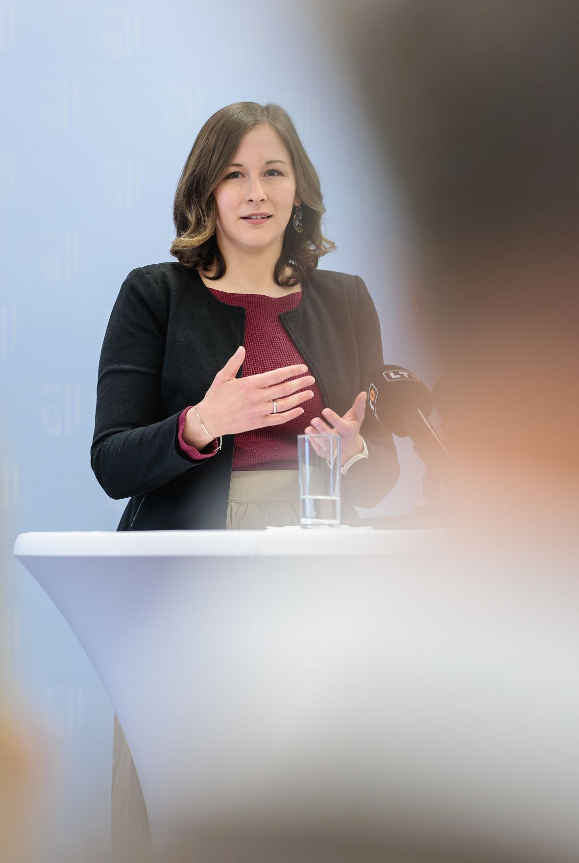 Am 12. Mai 2026 nahm Bundesministerin Claudia Bauer (im Bild) an der Integrationskonferenz 2026 teil.