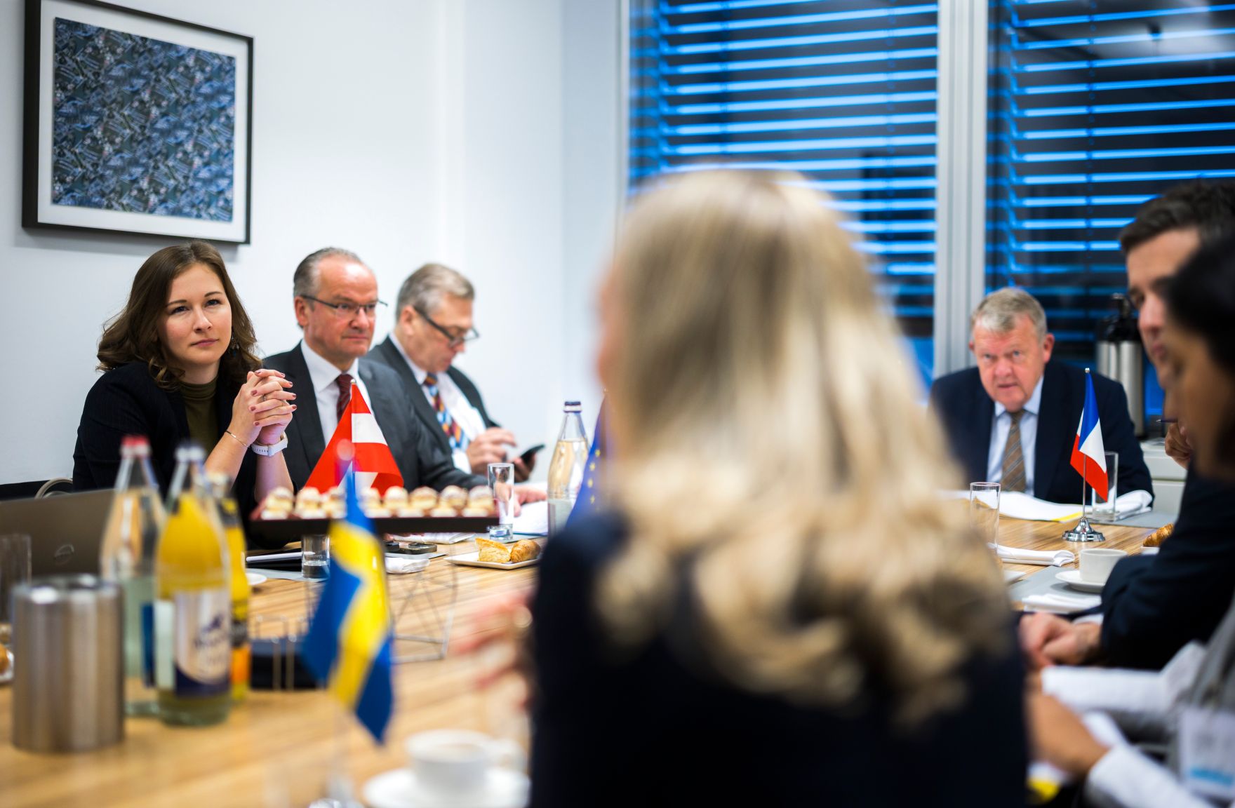 Am 13. Oktober 2026 reiste Bundesministerin Claudia Bauer (l.) zu einem Arbeitsbesuch nach Luxemburg und nahm am Rat f&uuml;r &bdquo;Allgemeine Angelegenheiten&ldquo; der Europ&auml;ischen Union teil.