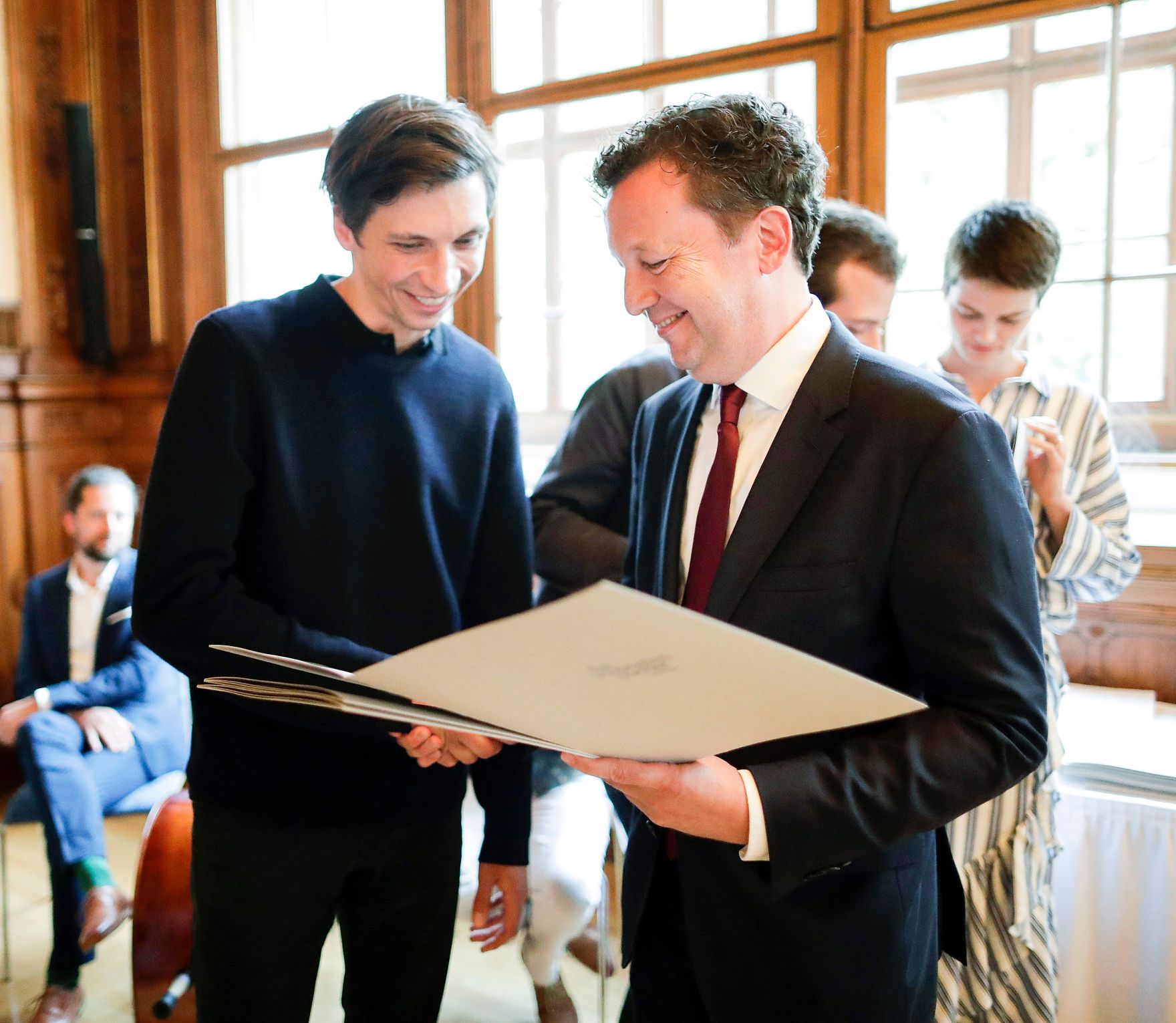 Am 26. Juni 2018 fand die Staatspreisverleihung f&uuml;r die &quot;Sch&ouml;nsten B&uuml;cher &Ouml;sterreichs&quot; statt.