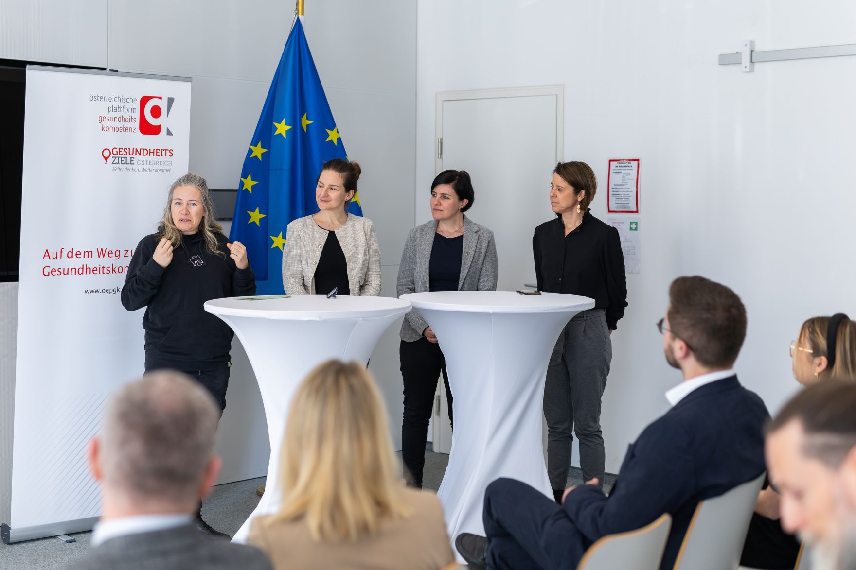 Am 4. Februar 2025 wurden Urkunden f&uuml;r die &bdquo;Gesundheitskompetente offene Jugendarbeit&ldquo; &uuml;ber die Sektion VI des Bundeskanzleramtes verliehen.