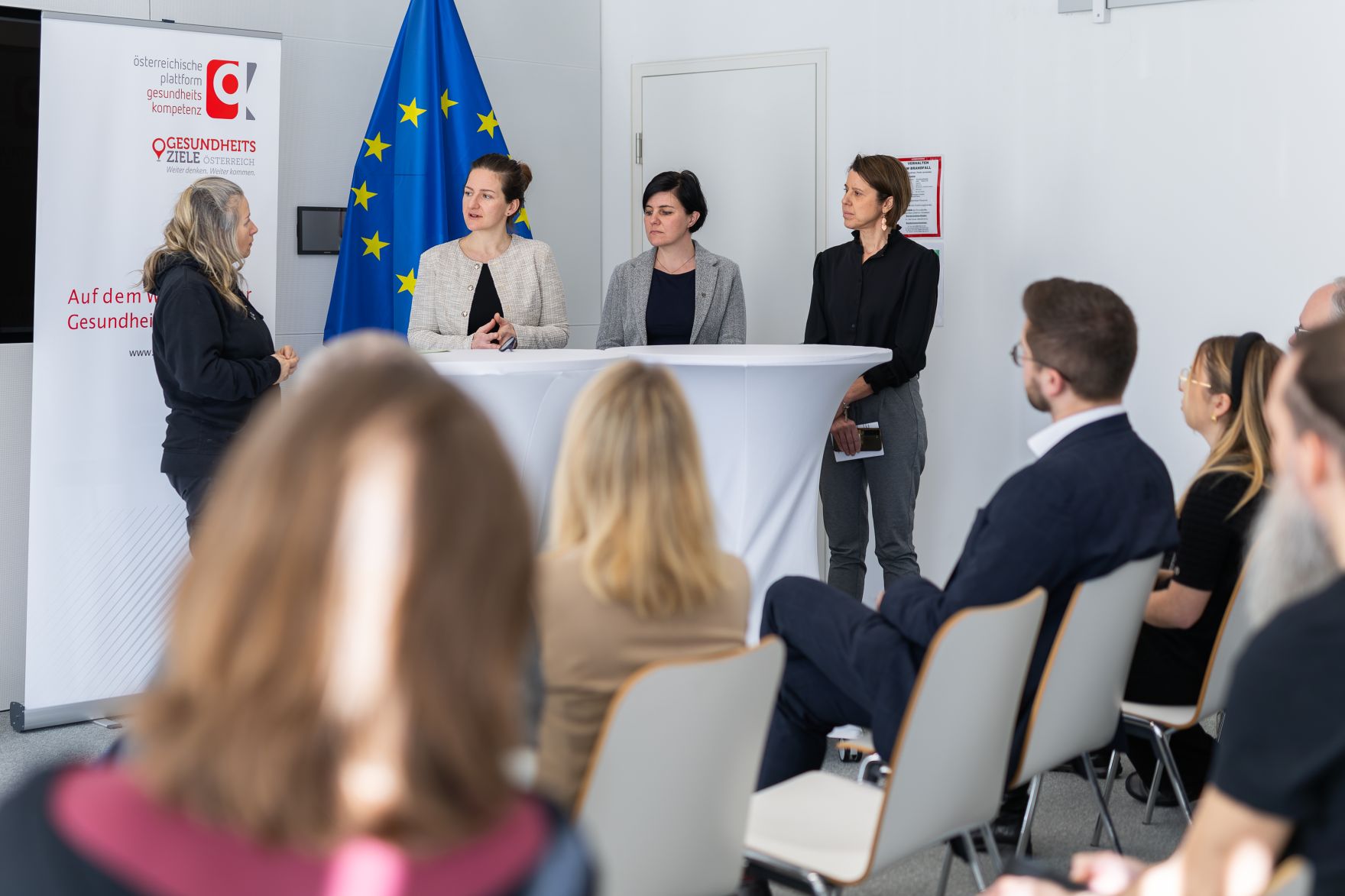 Am 4. Februar 2025 wurden Urkunden f&uuml;r die &bdquo;Gesundheitskompetente offene Jugendarbeit&ldquo; &uuml;ber die Sektion VI des Bundeskanzleramtes verliehen.