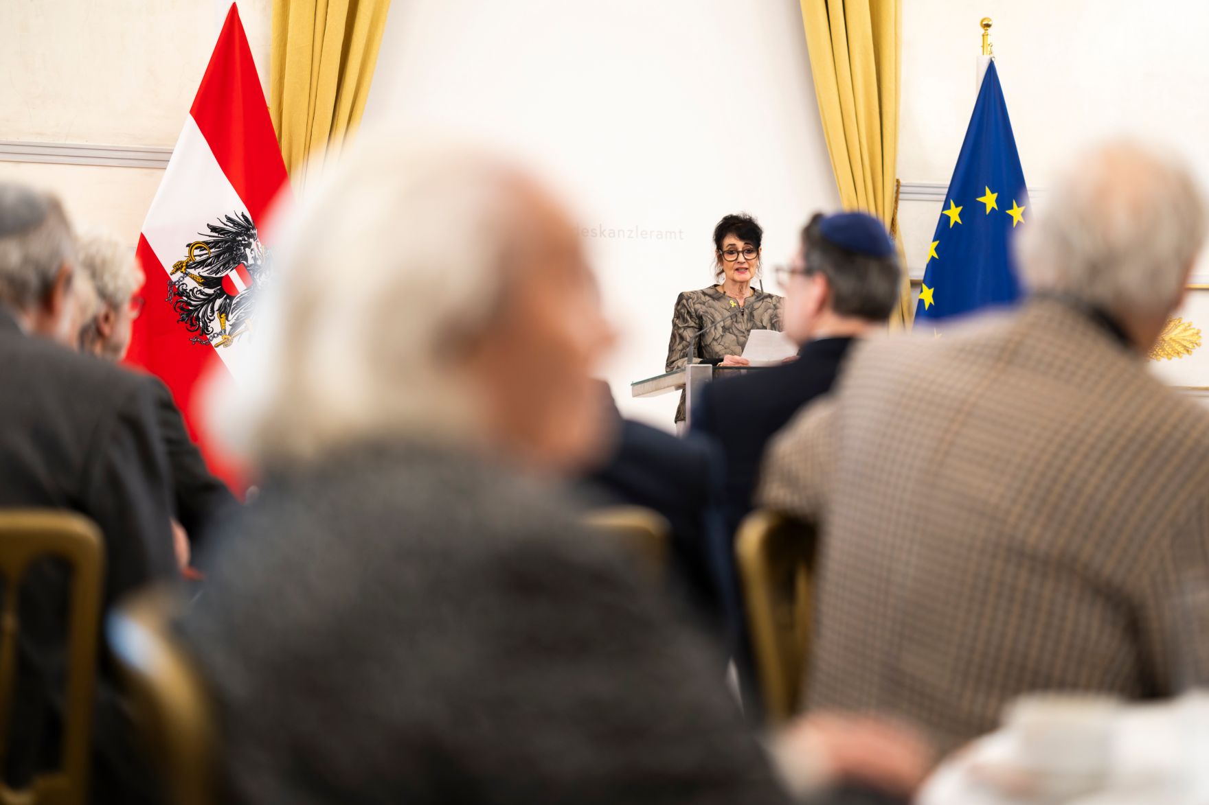 Am 10. Dezember 2025 fand ein Abendempfang anl&auml;sslich der Feierlichkeiten zum Chanukka Fest im Bundeskanzleramt statt.