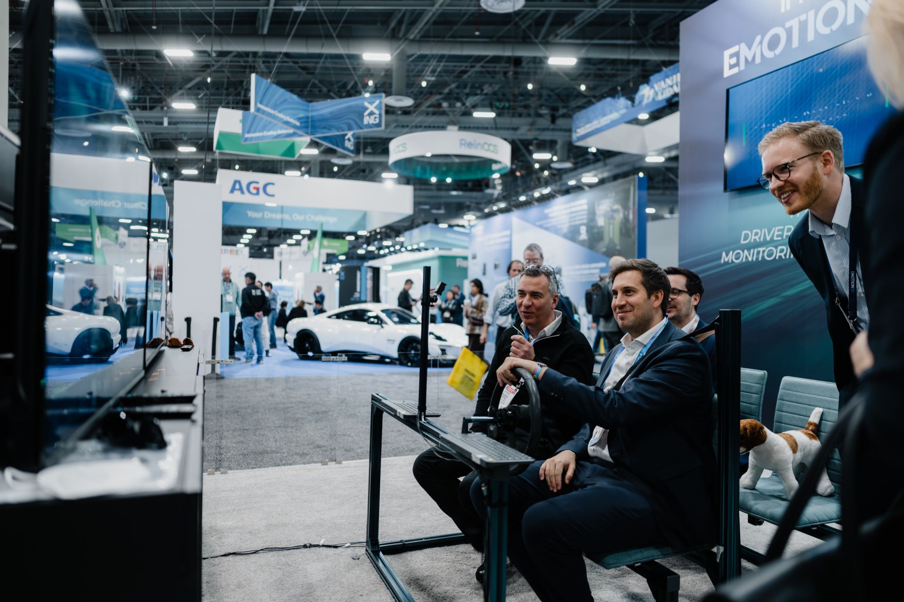 Am 6. J&auml;nner 2026 setzte Staatssekret&auml;r Alexander Pr&ouml;ll (2.v.r.) seinen mehrt&auml;gigen Arbeitsbesuch in den Vereinigten Staaten von Amerika fort. Im Bild bei der CES 2026.