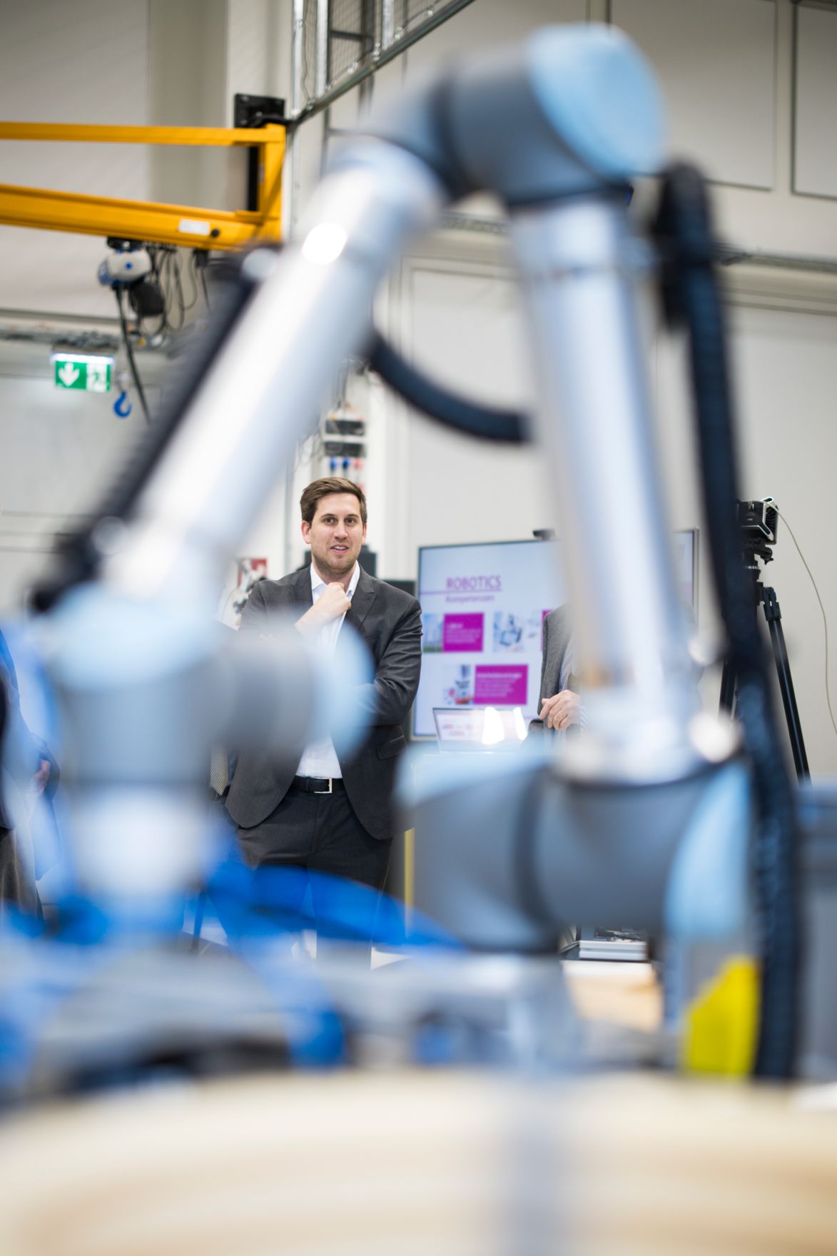 Am 10. April 2025 besuchte Staatssekret&auml;r Alexander Pr&ouml;ll (im Bild) im Rahmen seines Bundesl&auml;ndertages die Lakeside Science &amp; Technology Park GmbH.