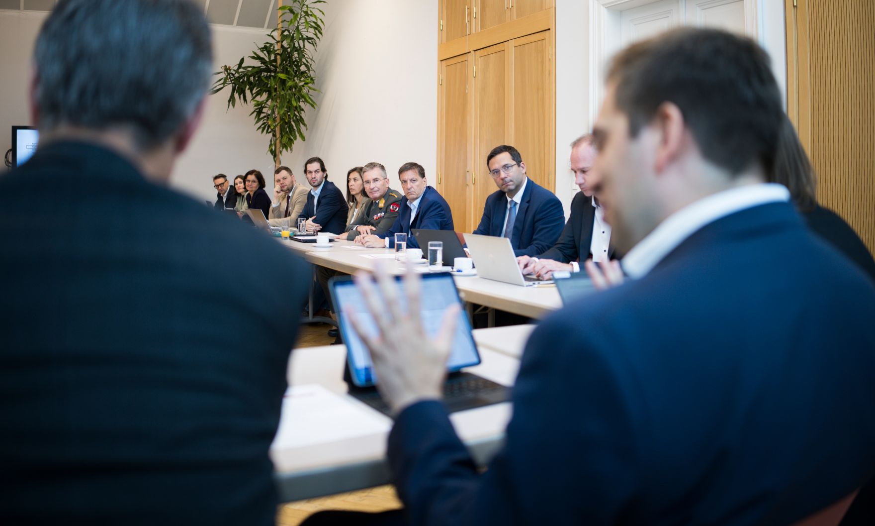 Am 6. Mai 2025 nahm Staatssekret&auml;r Alexander Pr&ouml;ll an der 42. Sitzung der CDO-Task Force teil.