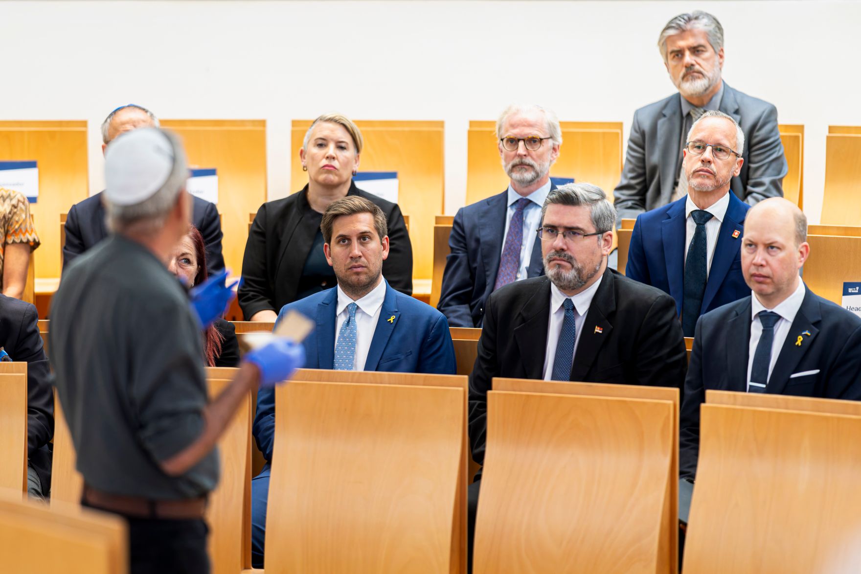 Am 26. Mai 2025 reiste Staatssekret&auml;r Alexander Pr&ouml;ll zu einem mehrt&auml;gigen Arbeitsbesuch nach Israel. Im Bild beim Besuch des &bdquo;Yad Vashem - The World Holocaust Remembrance Center&ldquo;.