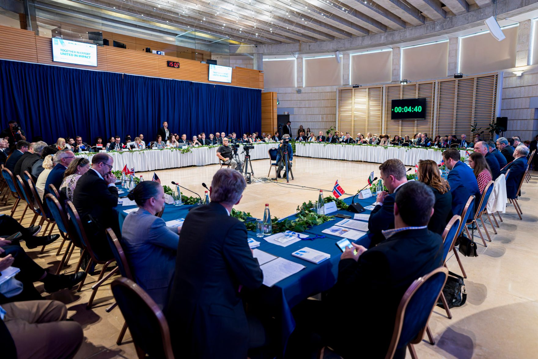 Am 26. Mai 2025 reiste Staatssekret&auml;r Alexander Pr&ouml;ll zu einem mehrt&auml;gigen Arbeitsbesuch nach Israel. Im Bild bei der Teilnahme an der internationalen Antisemitismuskonferenz.