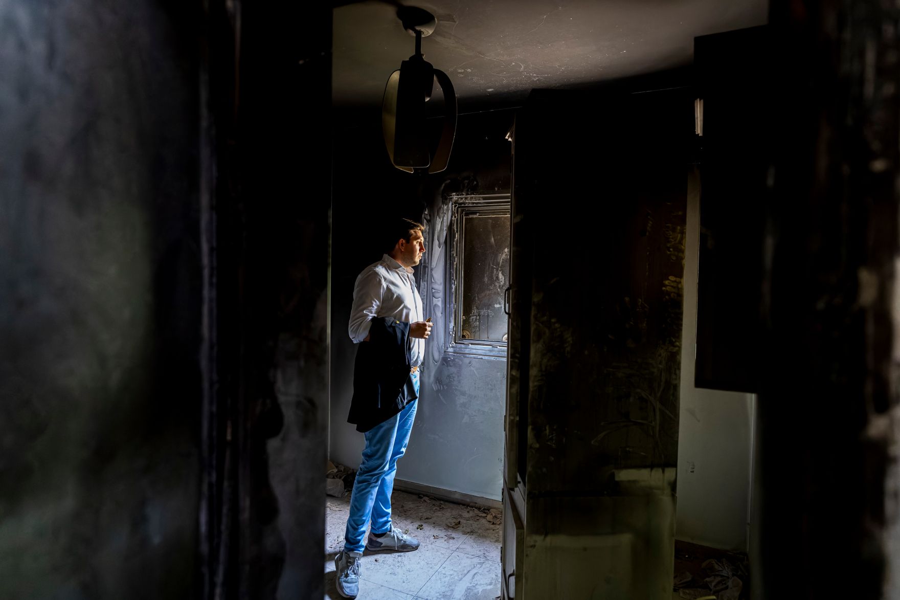 Am 26. Mai 2025 reiste Staatssekret&auml;r Alexander Pr&ouml;ll (im Bild) zu einem mehrt&auml;gigen Arbeitsbesuch nach Israel. Im Bild beim Besuch des Kibbuz Be&acute;ri.