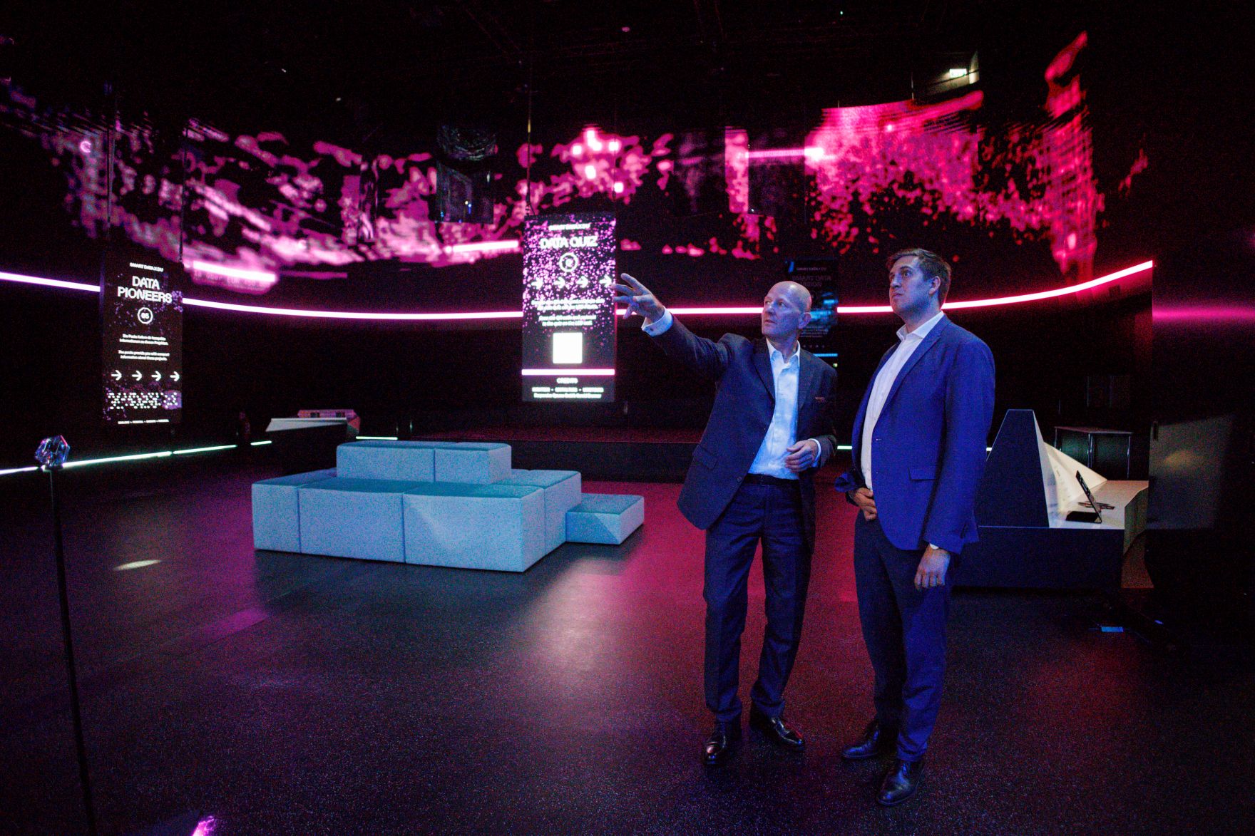 Am 5. Juni 2025 besuchte Staatssekret&auml;r Alexander Pr&ouml;ll (r.) das Haus der Digitalisierung in Tulln an der Donau.