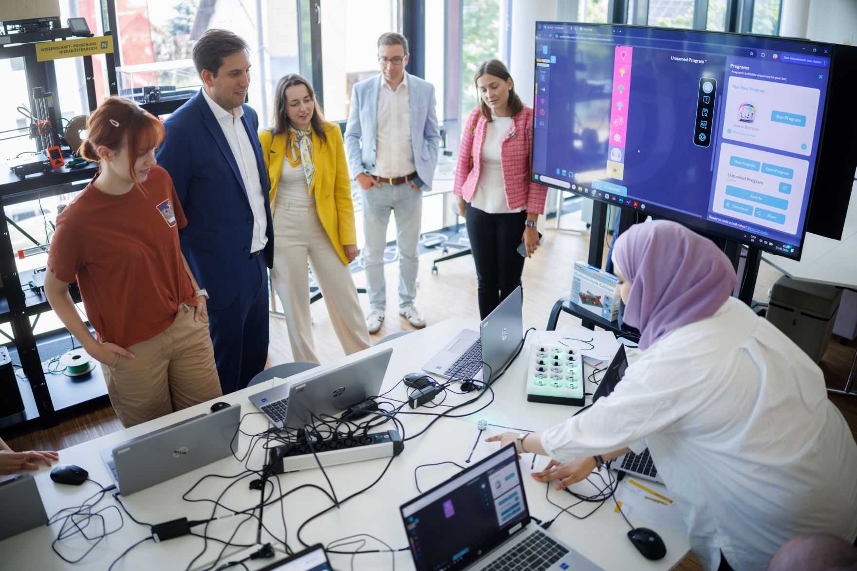 Am 5. Juni 2025 besuchte Staatssekret&auml;r Alexander Pr&ouml;ll (im Bild) das Haus der Digitalisierung in Tulln an der Donau.