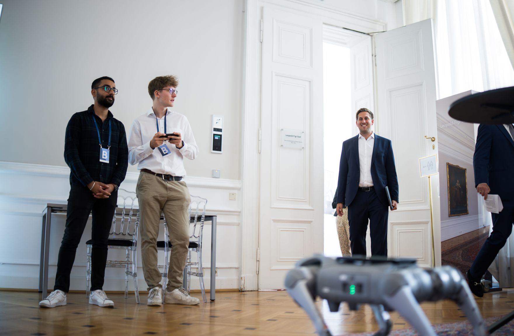 Am 24. Juni 2025 gab Staatssekret&auml;r Alexander Pr&ouml;ll (r.) eine Pressekonferenz zur Vorstellung der neuen ID Austria.
