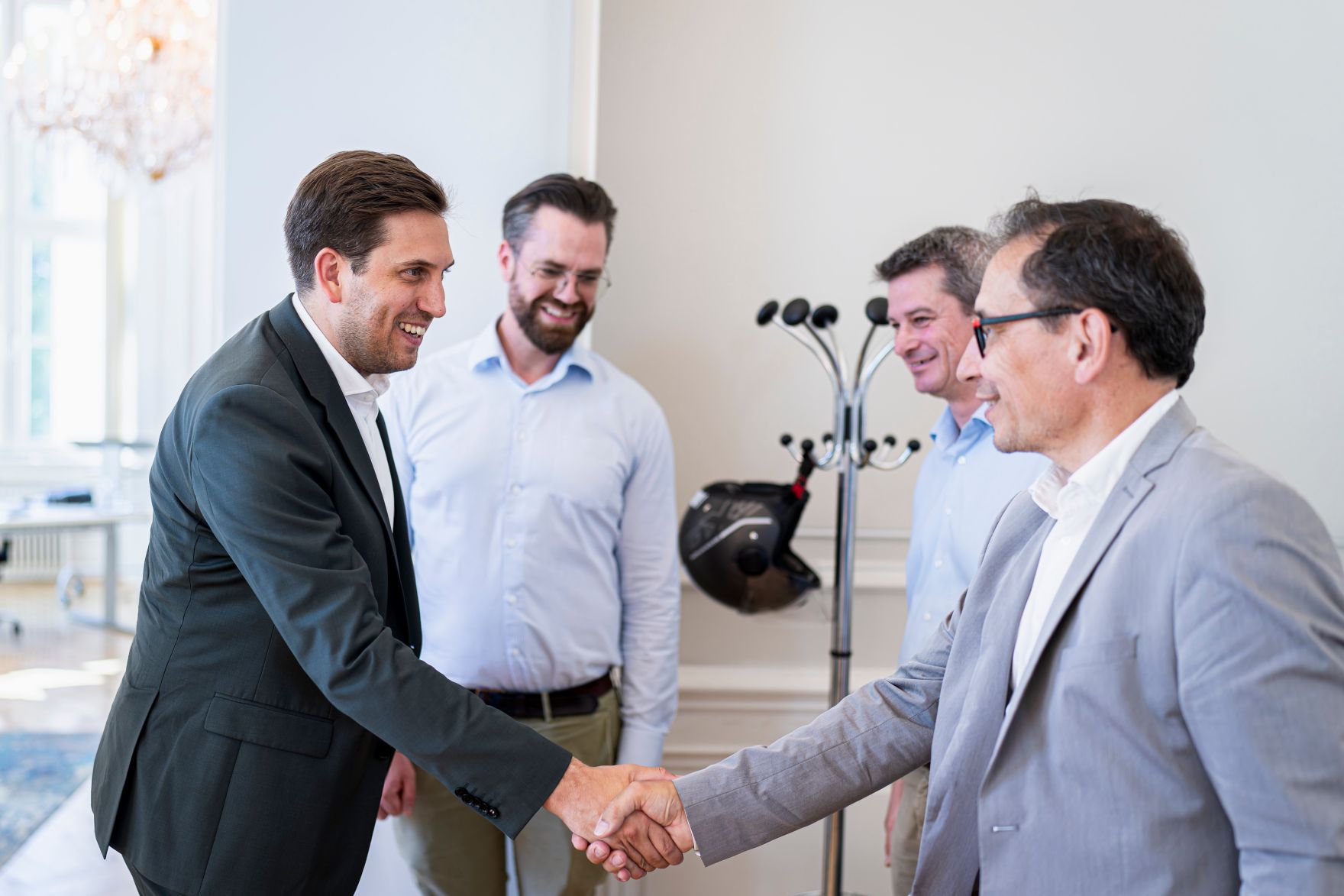 Am 25. Juni 2025 empfing Staatssekret&auml;r Alexander Pr&ouml;ll (l.) den Generalsekret&auml;r der Landwirtschaftskammer Ferdinand Lembacher (r.) zu einem Arbeitsgespr&auml;ch.