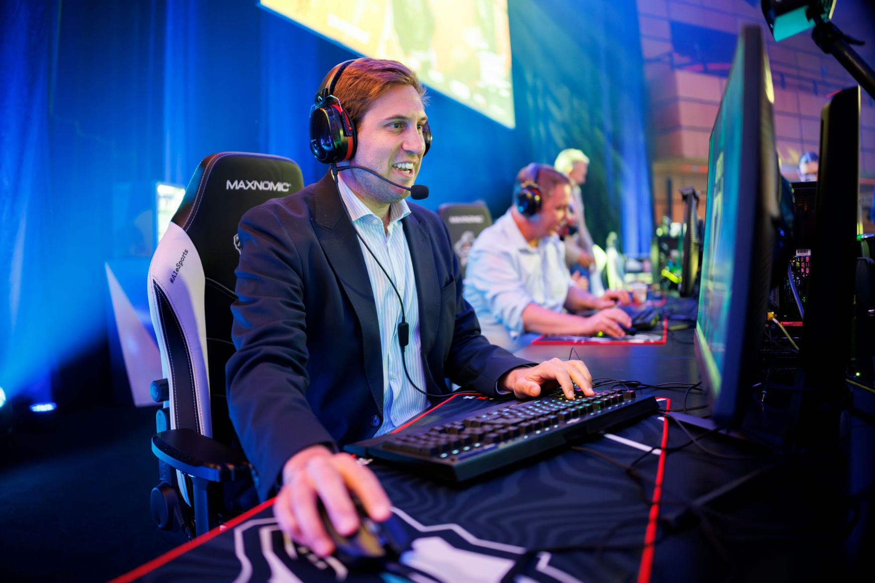 Am 5. Juli 2025 besuchte Staatssekret&auml;r Alexander Pr&ouml;ll das A1 ESport-Festival in Wien.