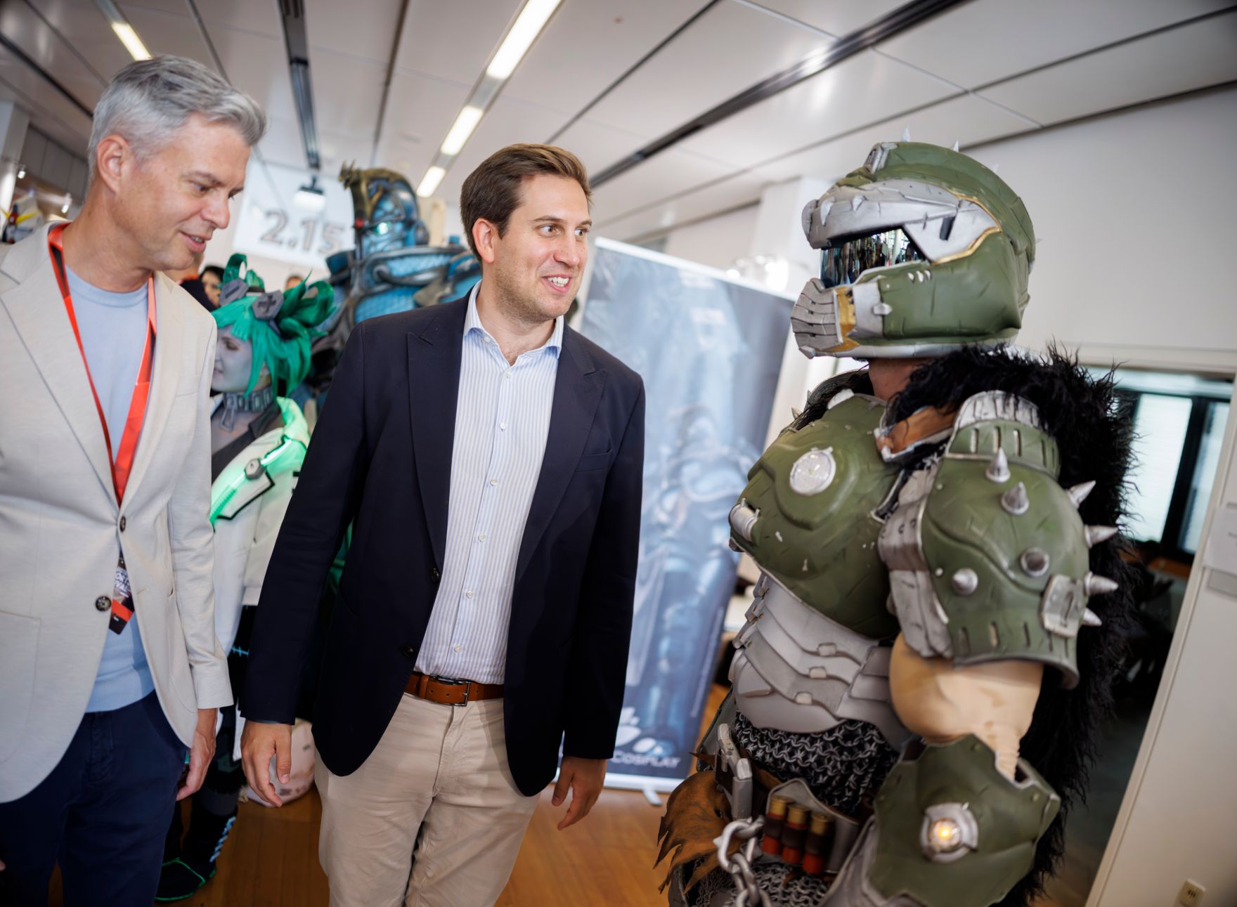 Am 5. Juli 2025 besuchte Staatssekret&auml;r Alexander Pr&ouml;ll das A1 ESport-Festival in Wien.