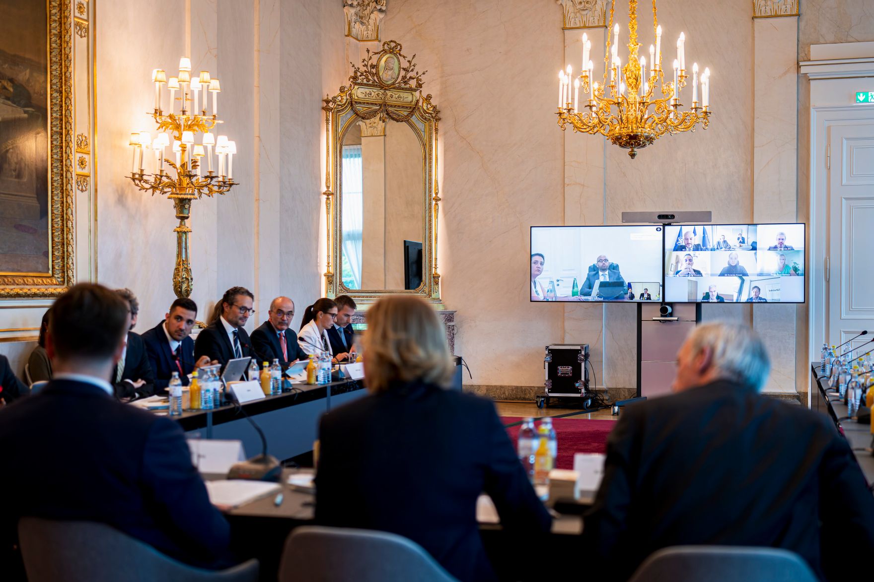 Am 12. September 2025 lud Staatssekret&auml;r Alexander Pr&ouml;ll Digitalisierungsministerinnen und Minister zum Arbeitstreffen anl&auml;sslich des Gipfel zur Digitalen Souver&auml;nit&auml;t.