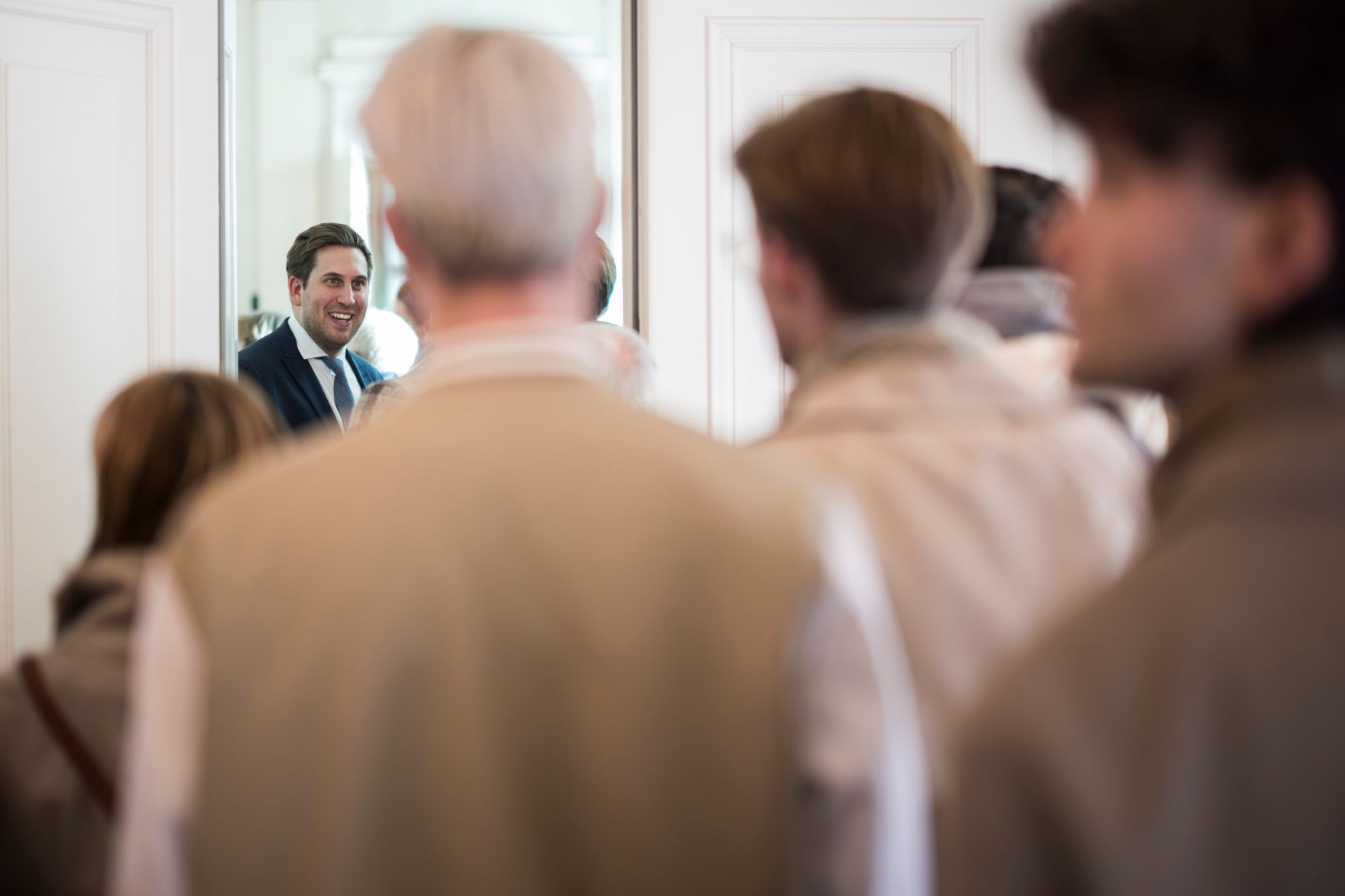 Am 26. Oktober 2025 lud Staatssekret&auml;r Alexander Pr&ouml;ll (im Bild) anl&auml;sslich des Nationalfeiertags Besucherinnen und Besucher zum Tag der offenen T&uuml;r ins Bundeskanzleramt.