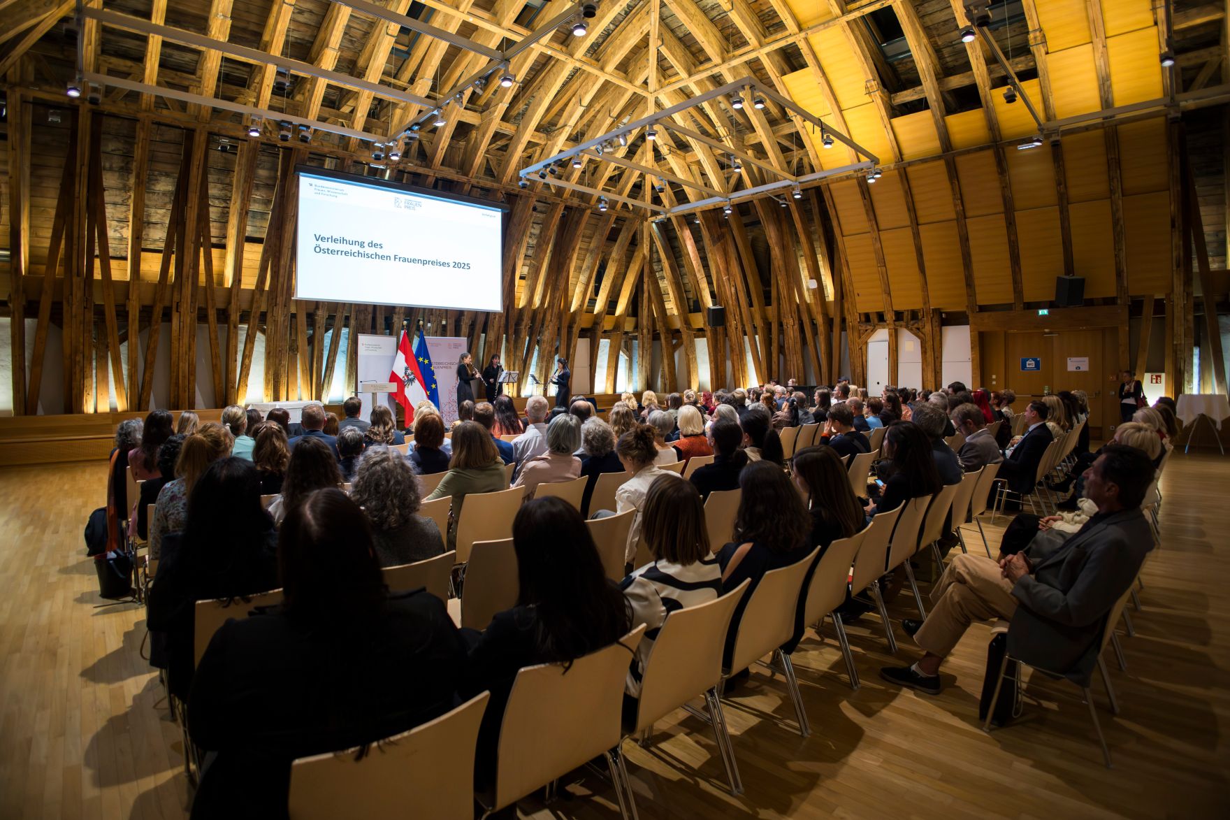 Am 4. November 2025 nahm Staatssekret&auml;r Alexander Pr&ouml;ll an der Verleihung des &Ouml;sterreichischen Frauenpreis 2025 teil.