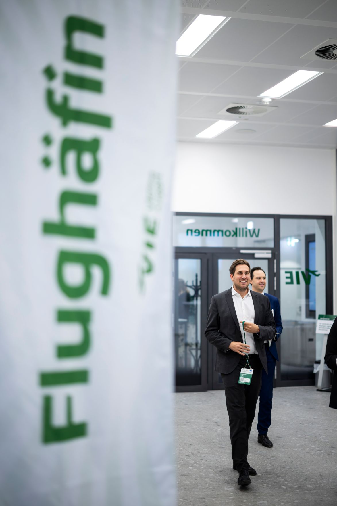 Am 27. November 2025 nahm Staatssekret&auml;r Alexander Pr&ouml;ll (l.) am &bdquo;She goes Digital&ldquo; Abschlussevent 2025 teil.