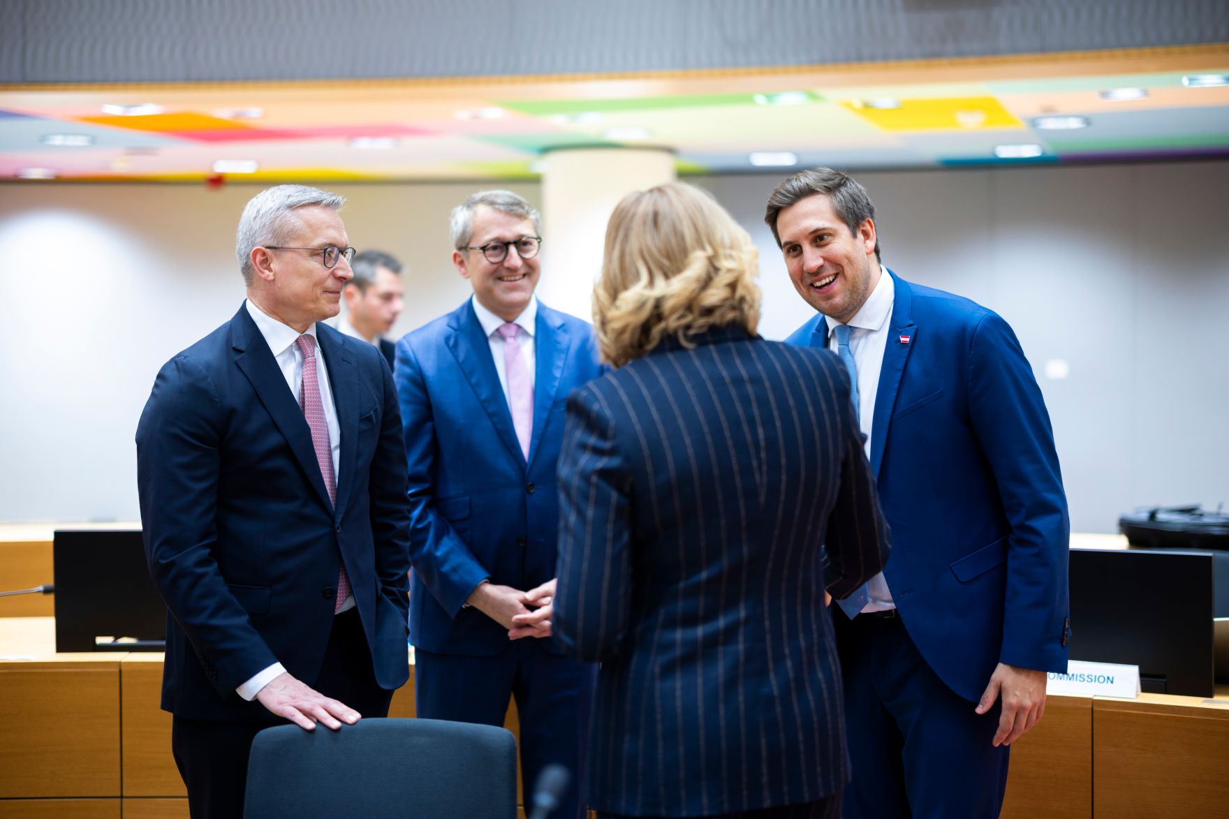 Am 5. Dezember 2025 reiste Staatssekret&auml;r Alexander Pr&ouml;ll (r.) nach Br&uuml;ssel und nahm am Rat f&uuml;r &bdquo;Verkehr, Telekommunikation und Energie&ldquo; der Europ&auml;ischen Union teil.